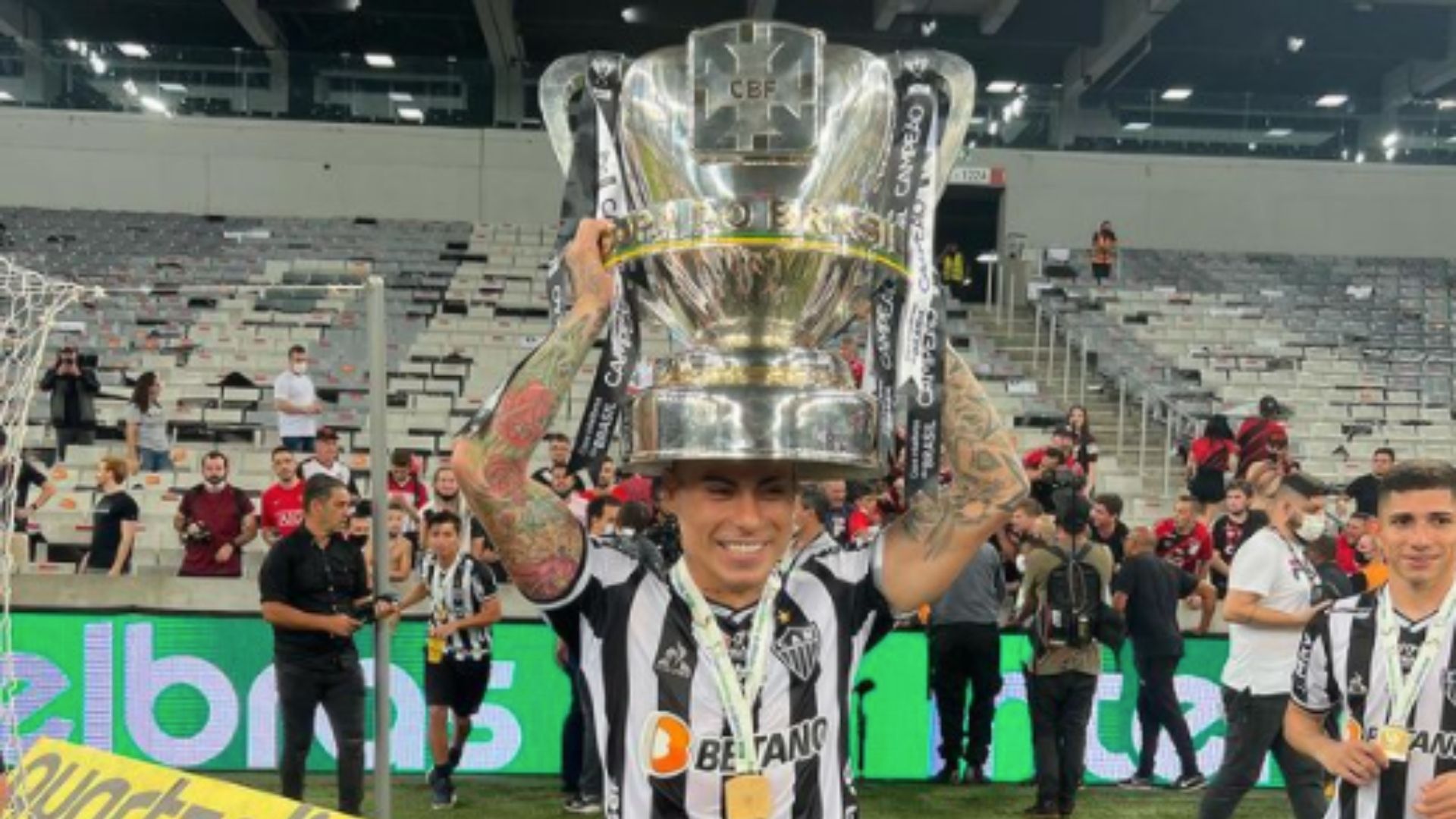 Eduardo Vargas campeón Copa do Brasil 2021