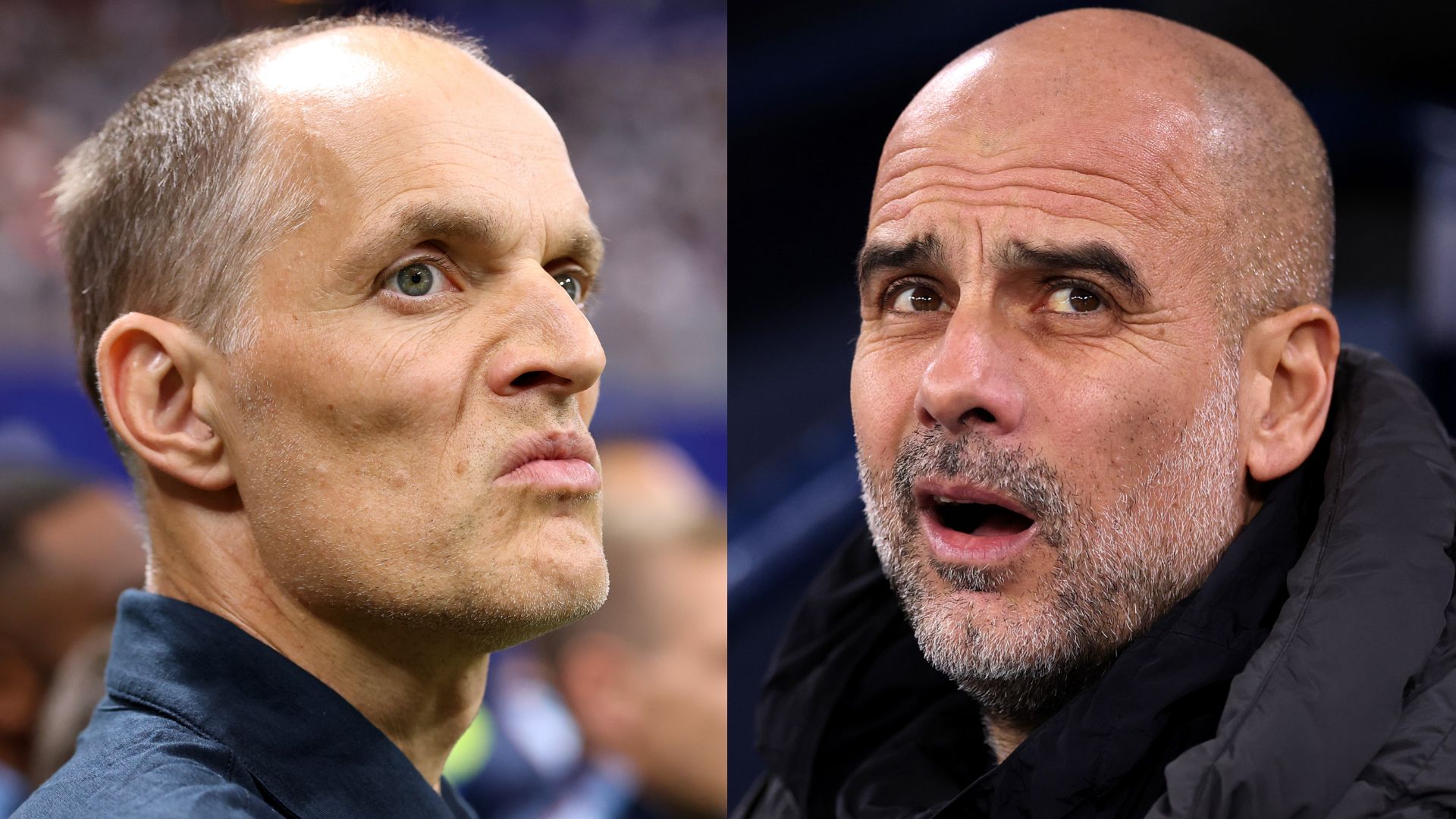 Thomas Tuchel Pep Guardiola