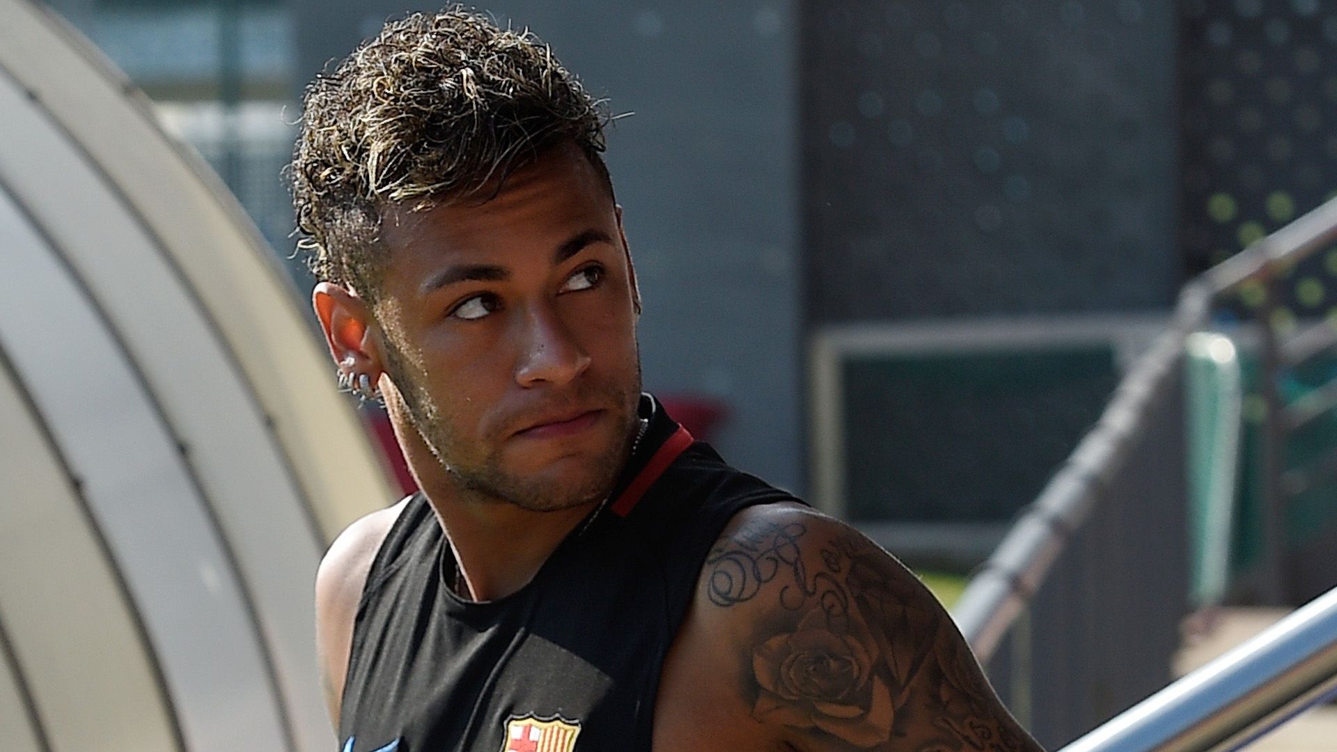 Neymar Barcelona training 17072017
