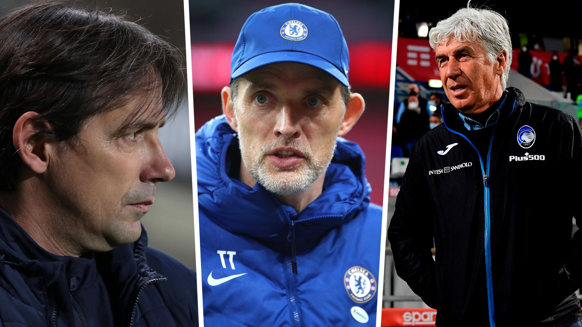 Gasperini, Tuchel, Inzaghi GFX