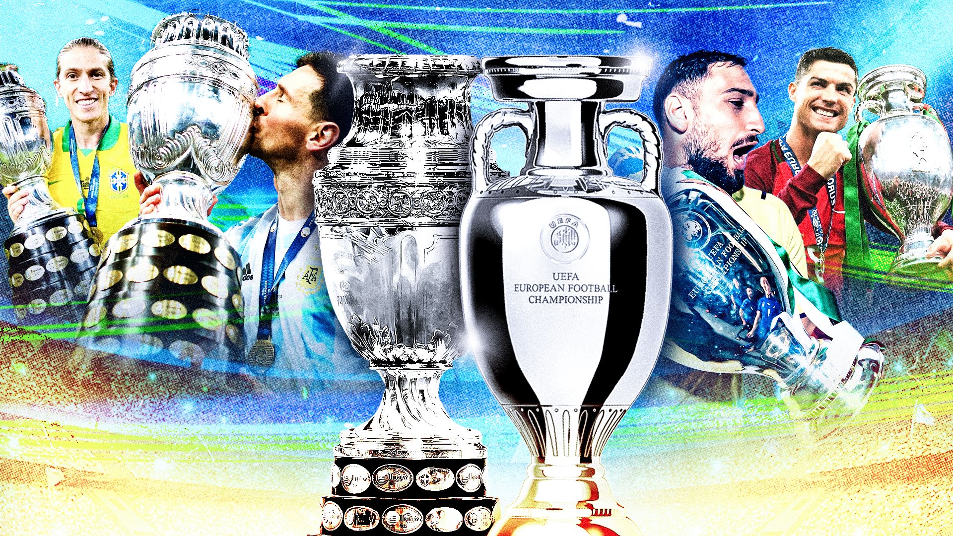 GFX Copa America Eurocopa