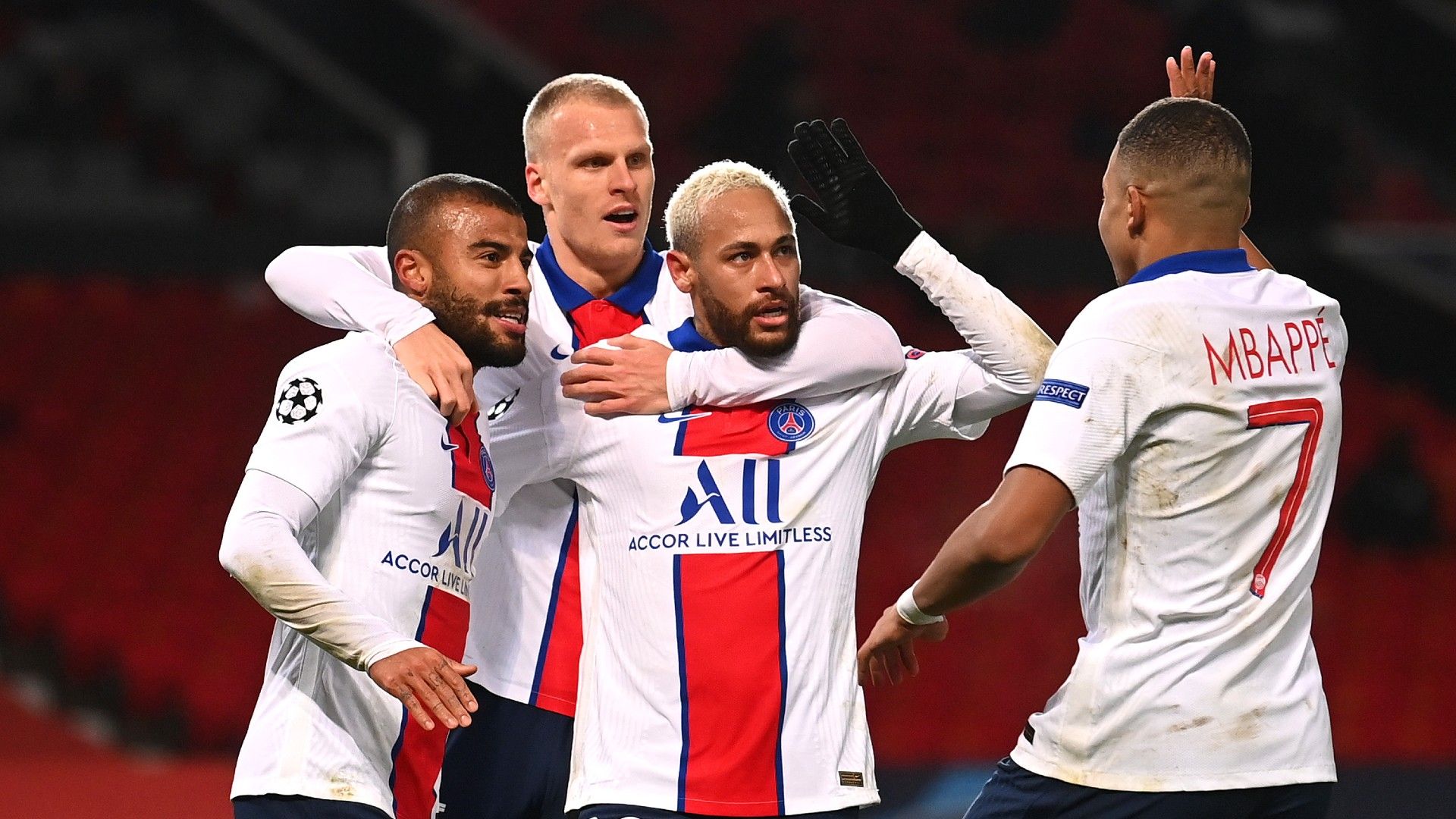 PSG Mitchel Bakker Rafinha Neymar Kylian Mbappe