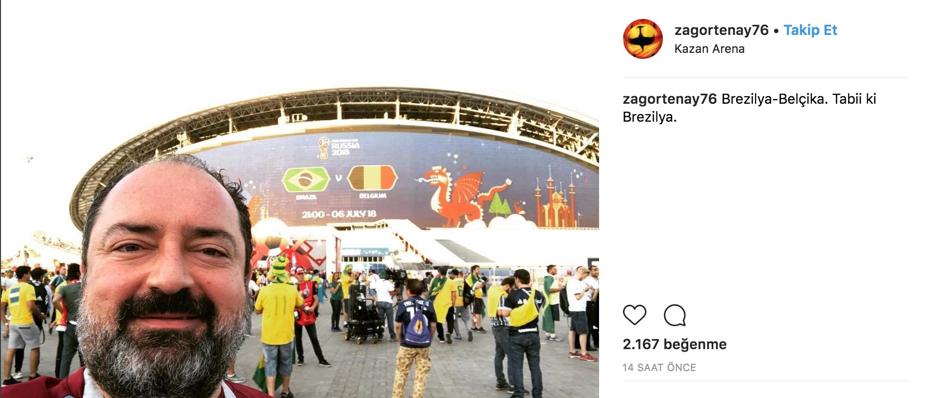 Nevzat Aydın Brezilya Belçika