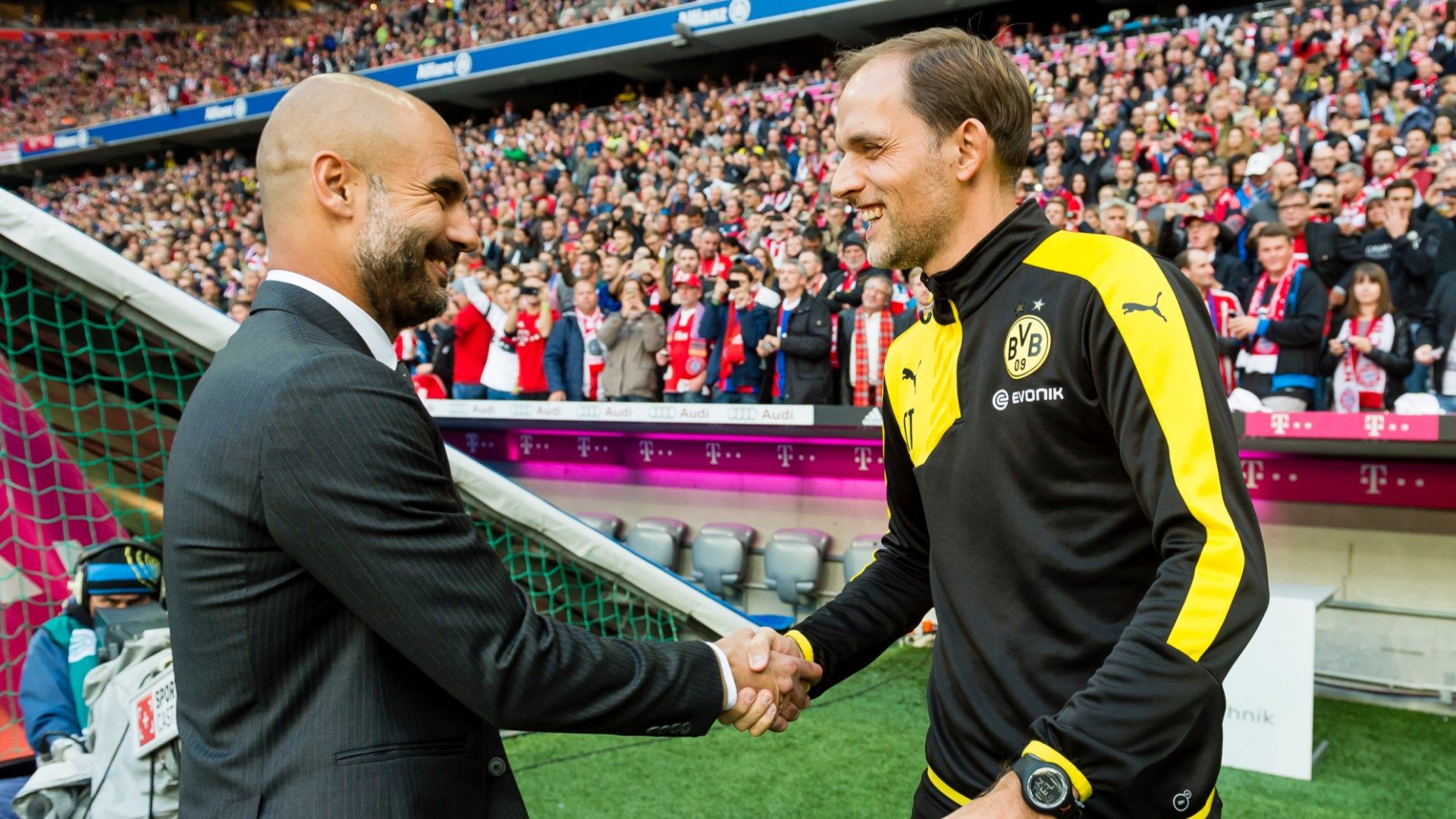 Pep Guardiola Thomas Tuchel Bayern Munich Borussia Dortmund 2015-16