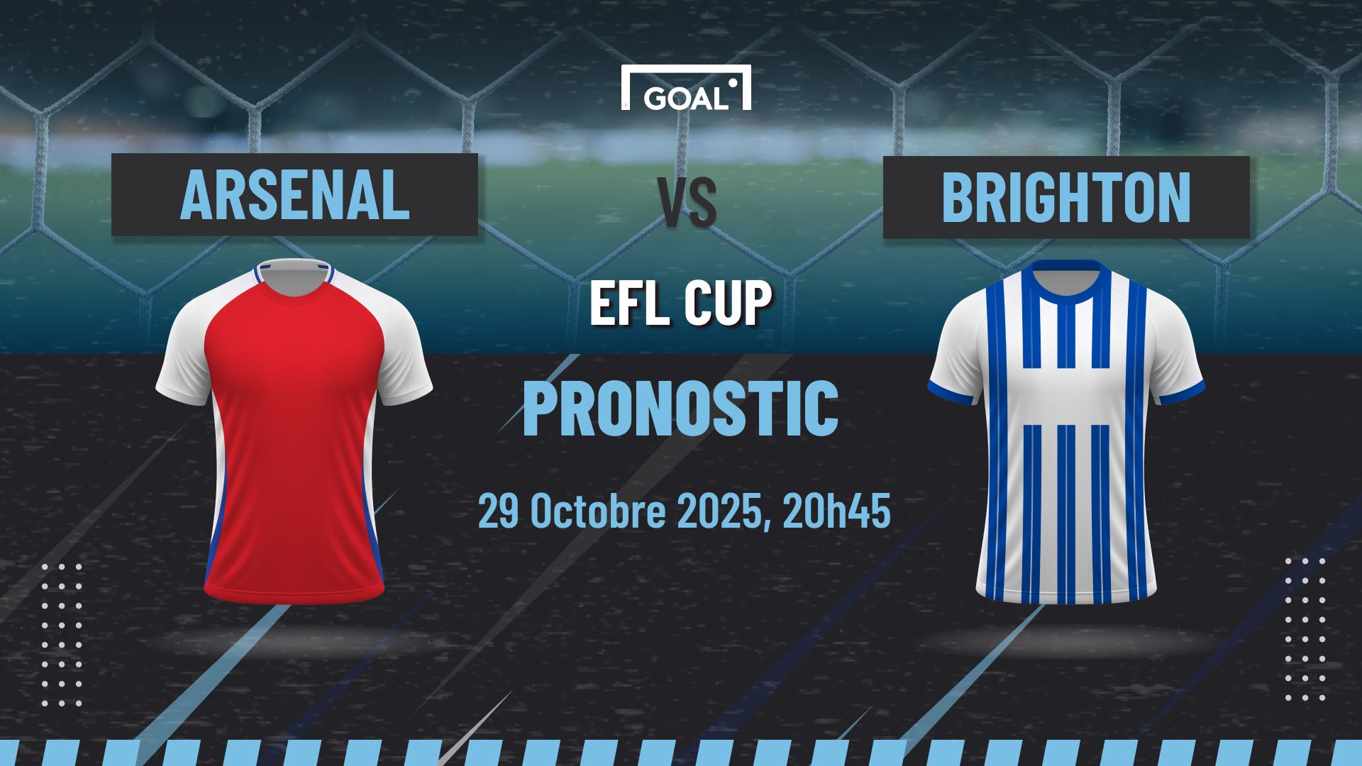 Pronostic Arsenal vs Brighton