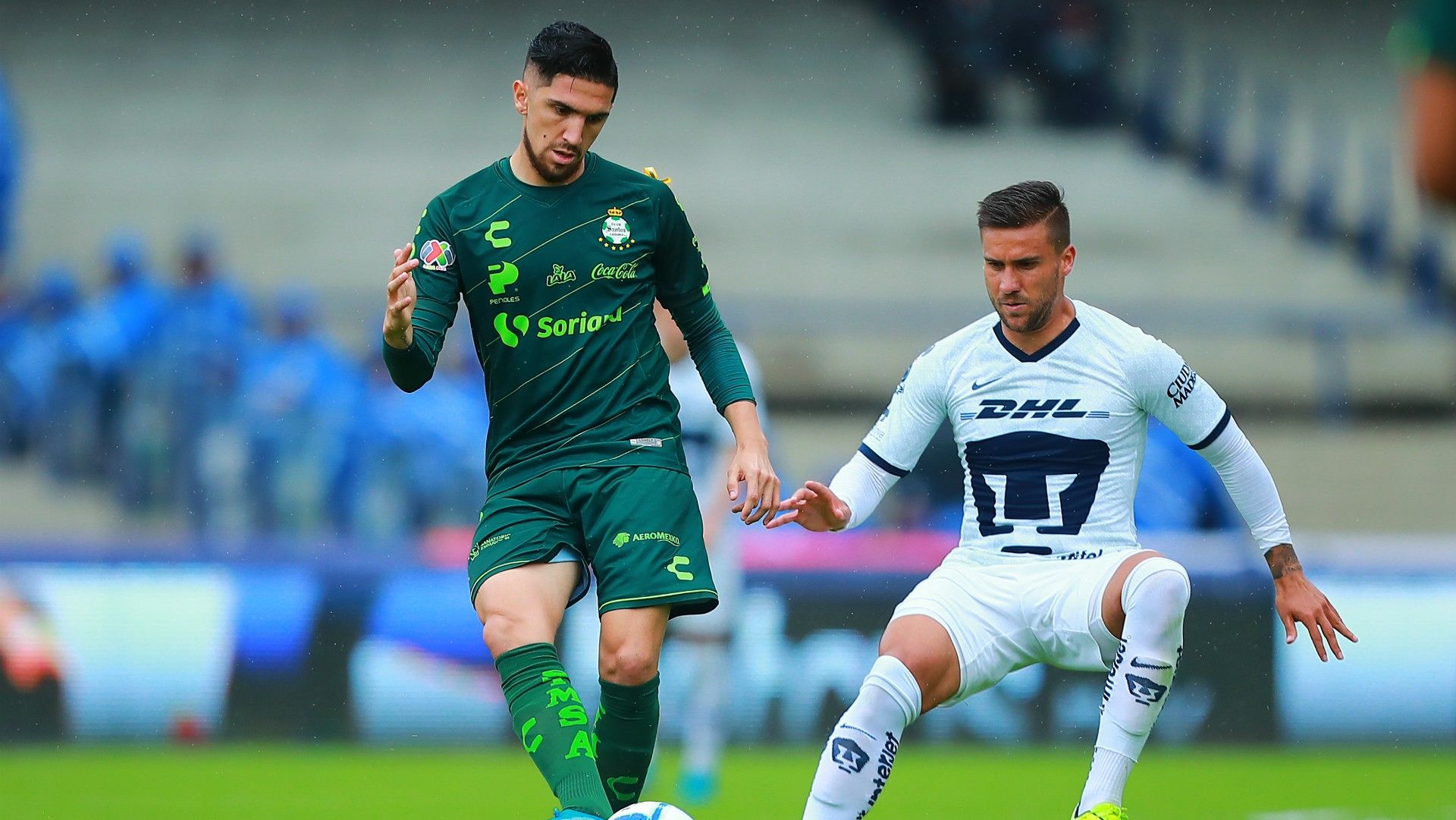 Pumas Santos Andrés Iniestra Diego Valdés