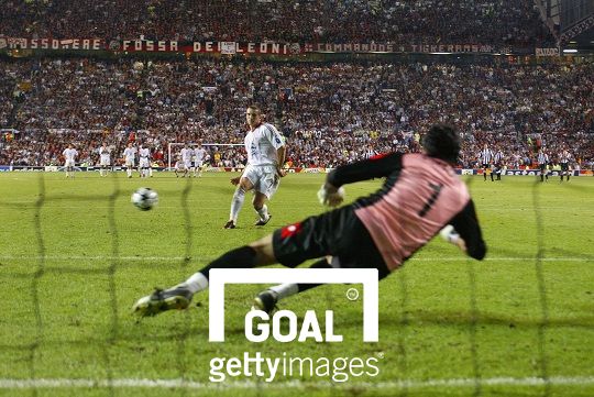 Shevchenko vs Buffon 2002/2003 UCL FINAL