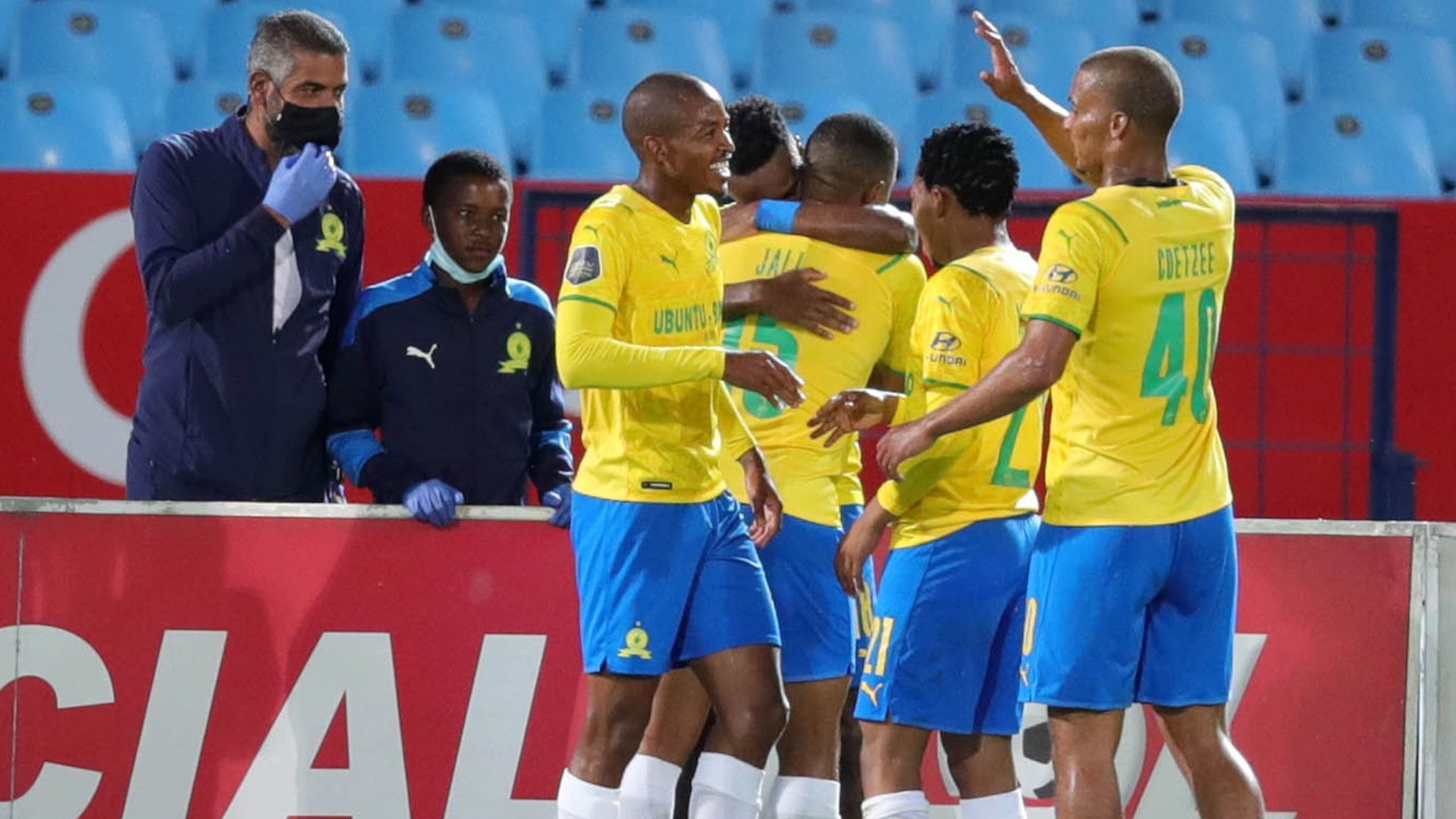 Mamelodi Sundowns Zwane Coetzee Jali Morena Mkhulisi
