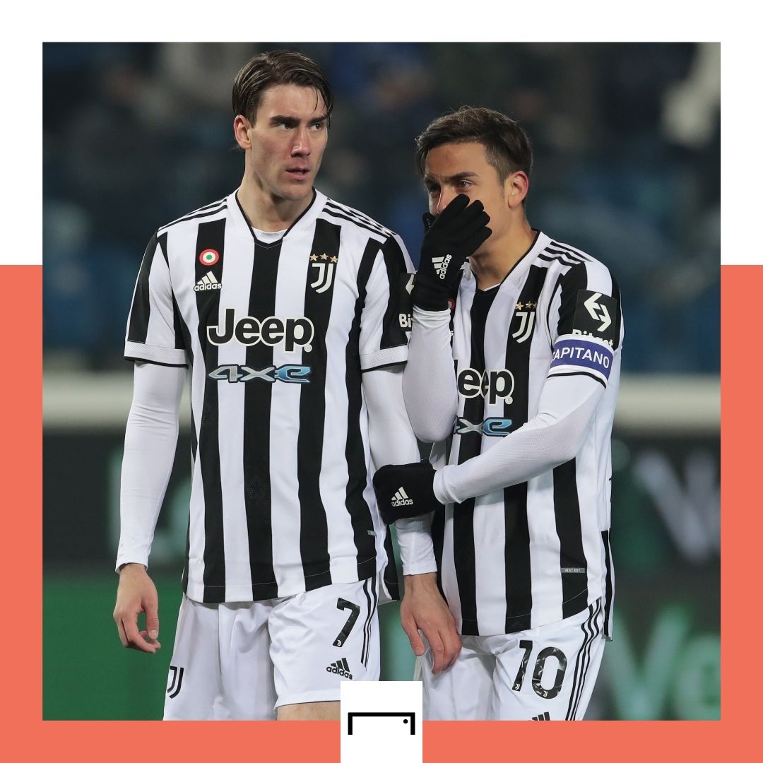Paulo Dybala Dusan Vlahovic Juventus 2021-22 GFX
