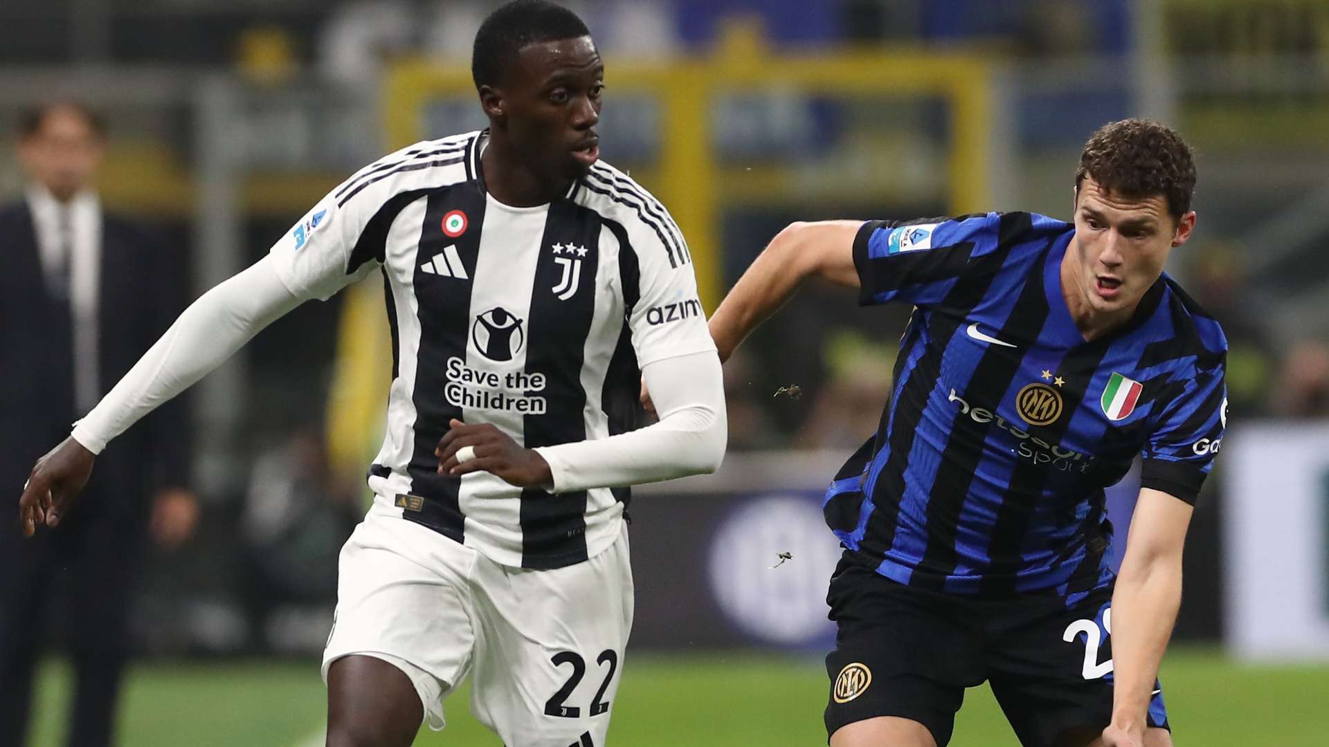 Weah Pavard Juventus Inter Serie A
