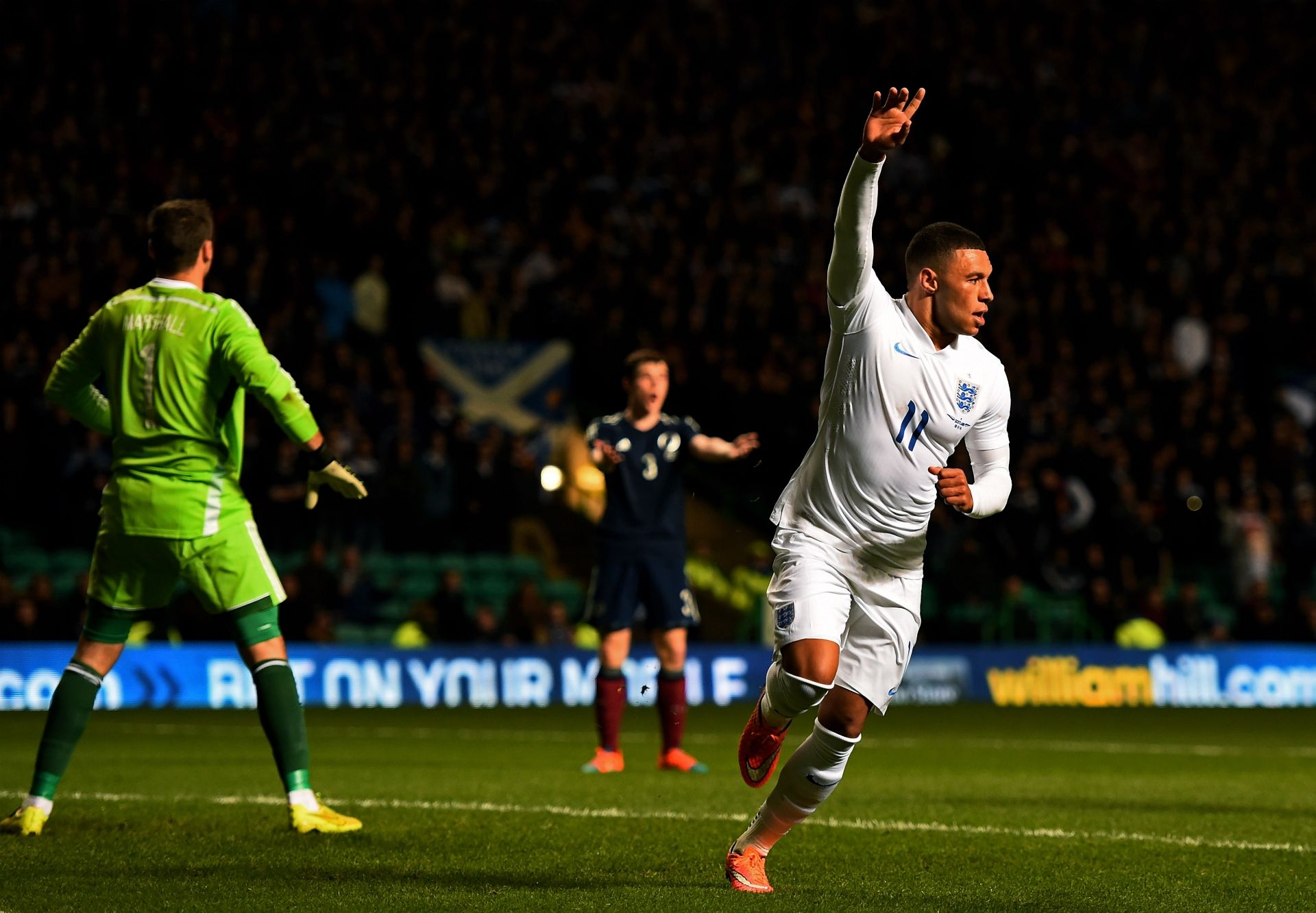Alex Oxlade-Chamberlain, England v Scotland