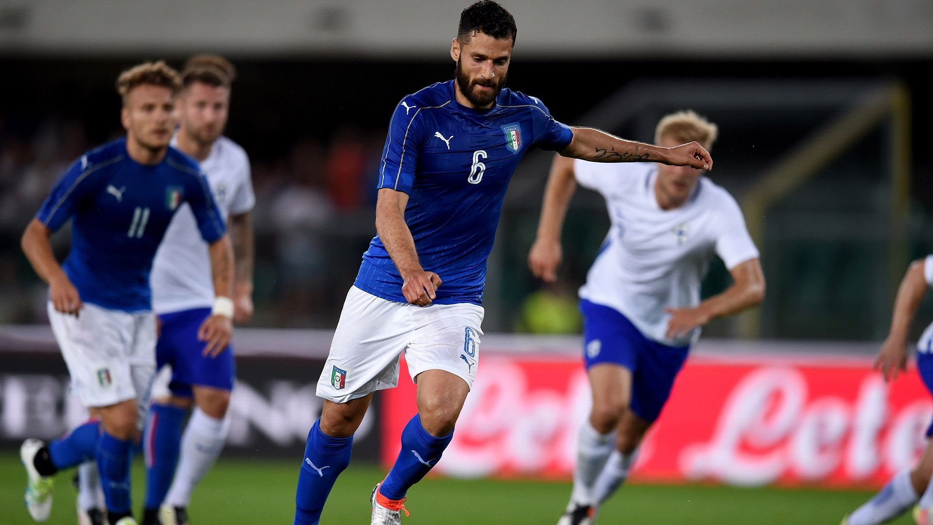 Antonio Candreva Italy Finland