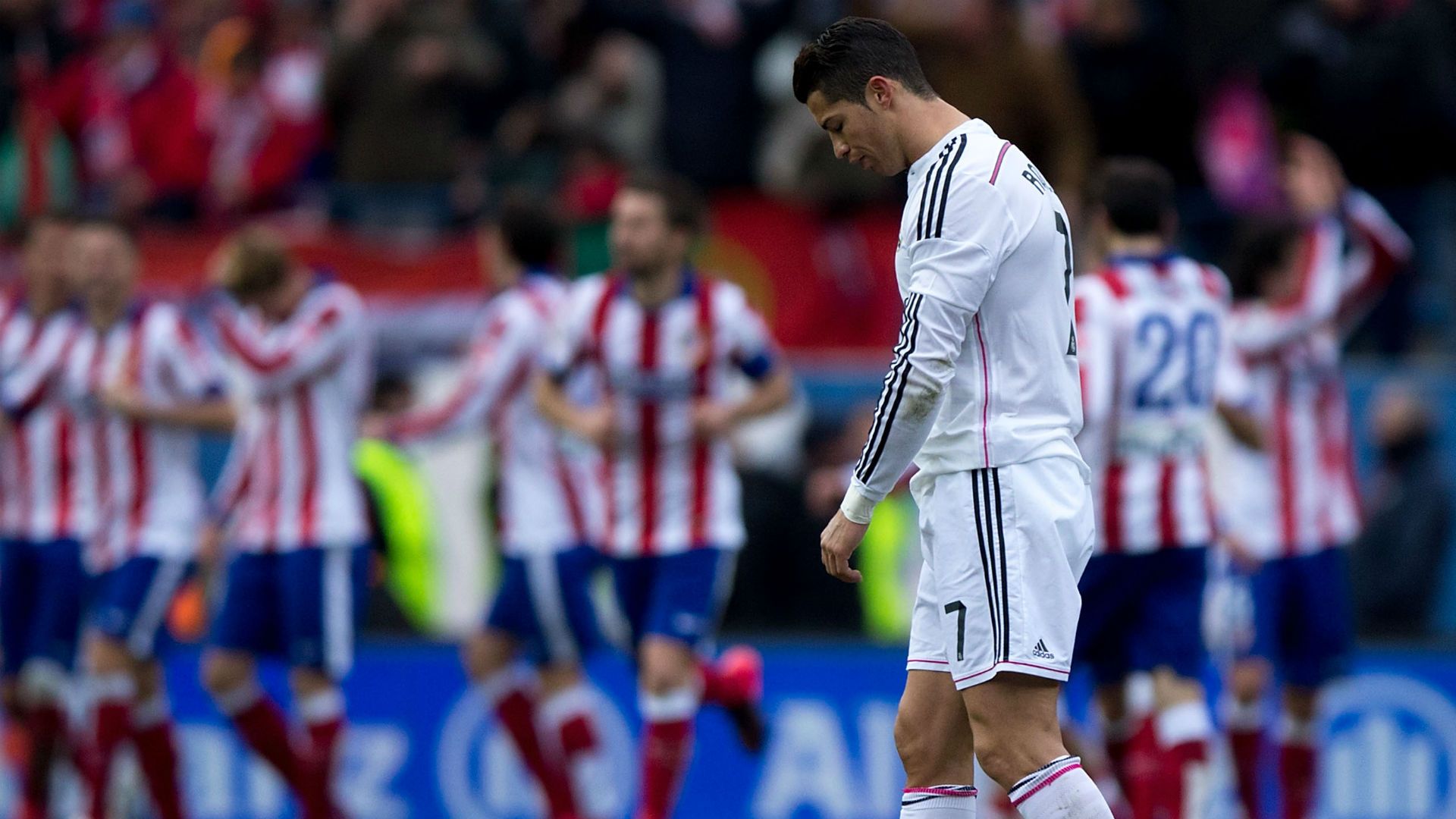 Cristiano Ronaldo Real Madrid Atletico La Liga 2015