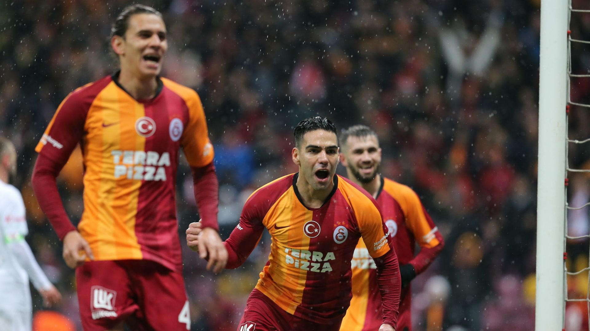 Taylan Antalyali Radamel Falcao Galatasaray Antalyaspor 12282019
