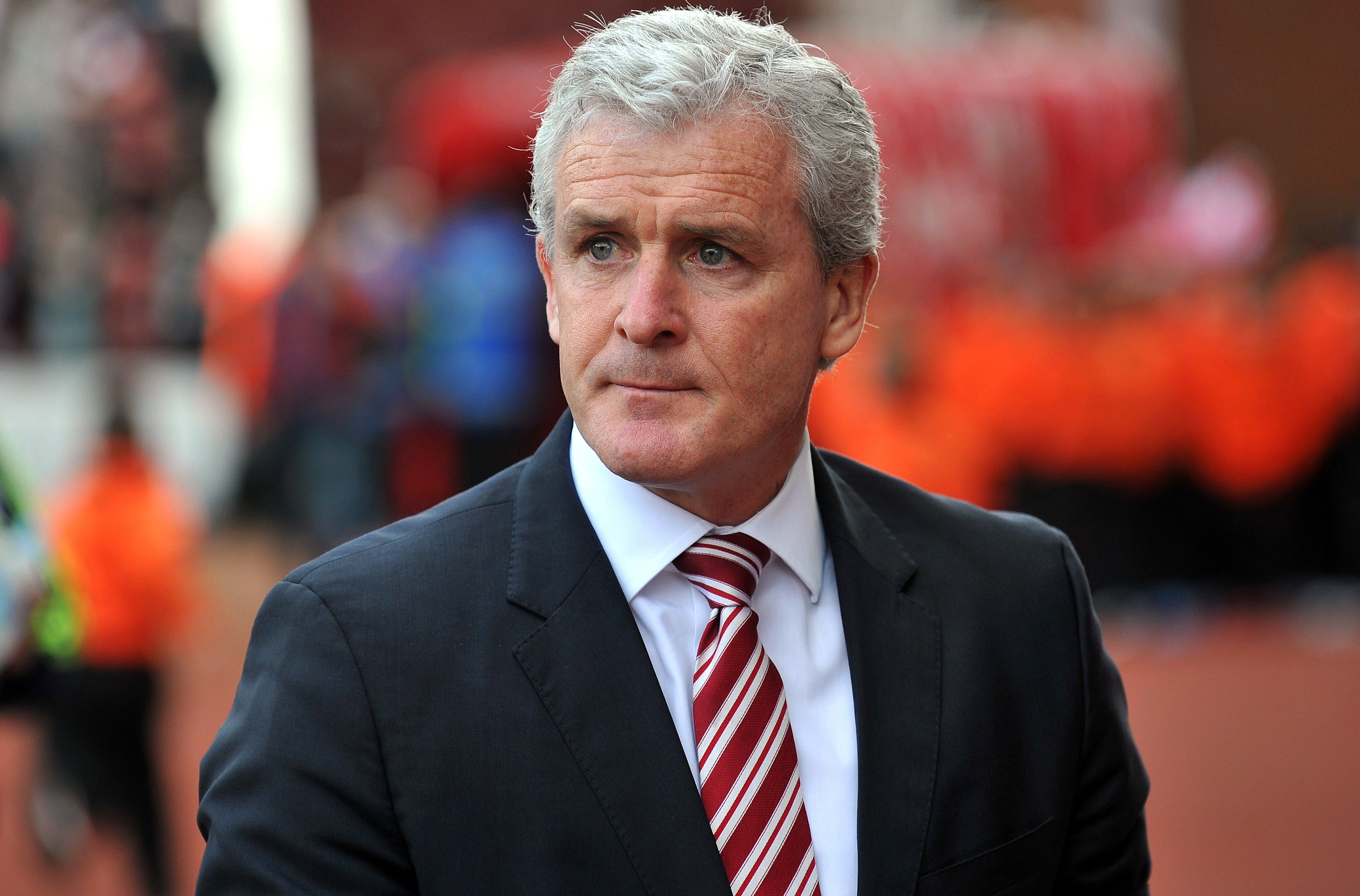 Stoke City manager Mark Hughes