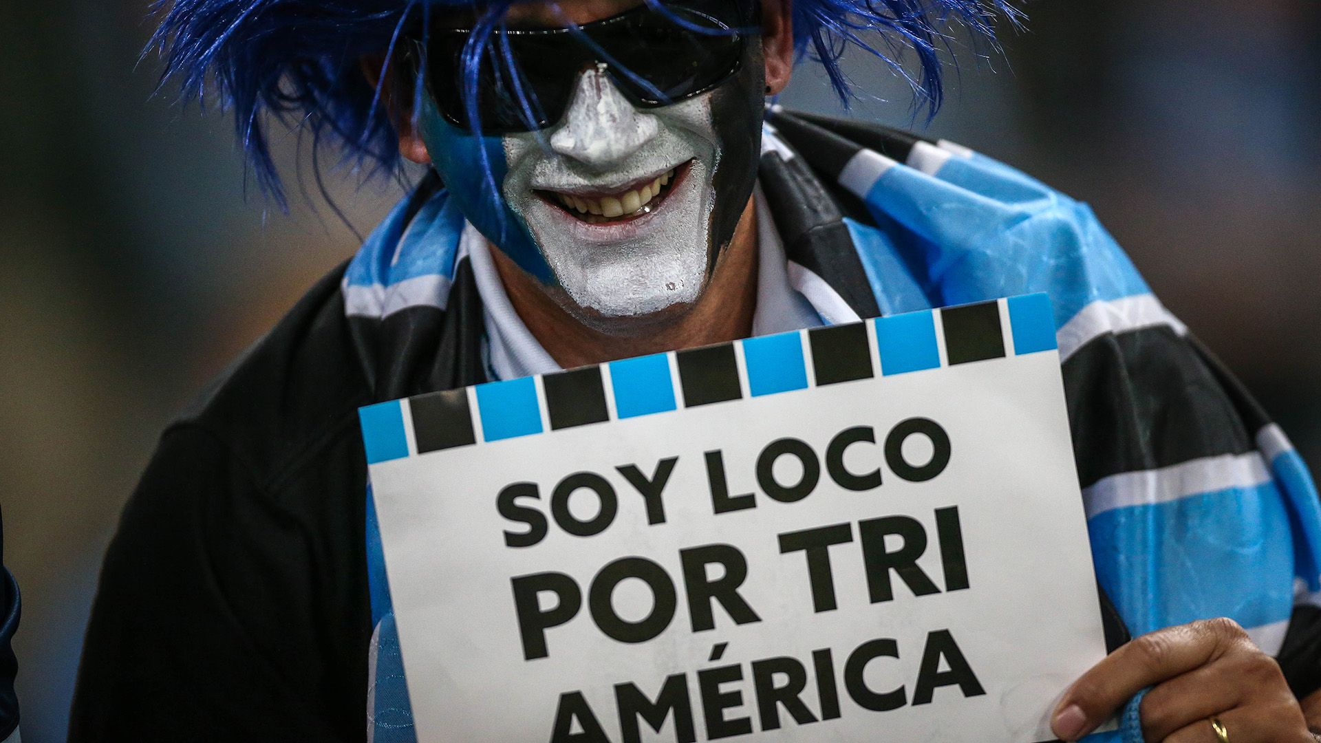 Torcida Gremio Barcelona SC Copa Libertadores 01112017