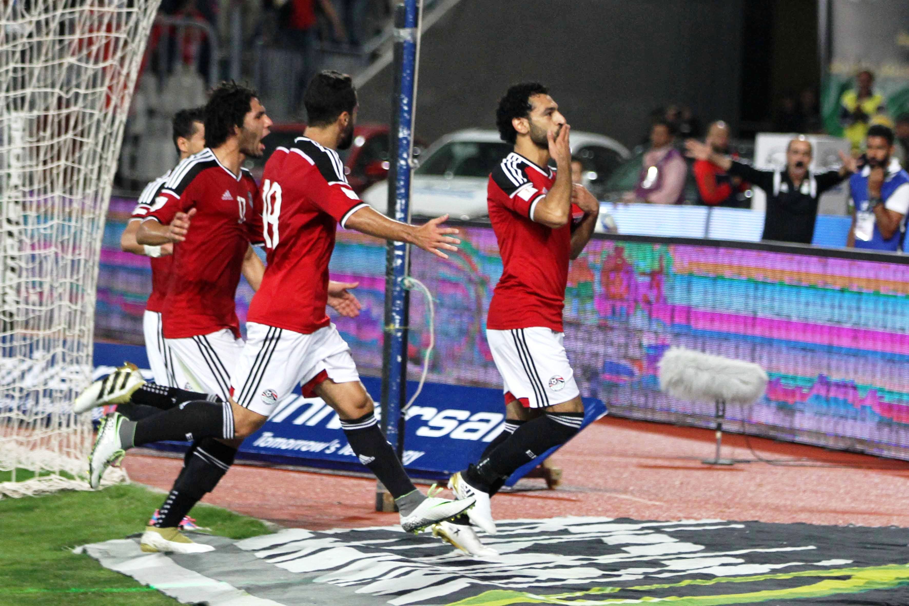 mohamed salah - egypt vs ghana - 13-11-2016