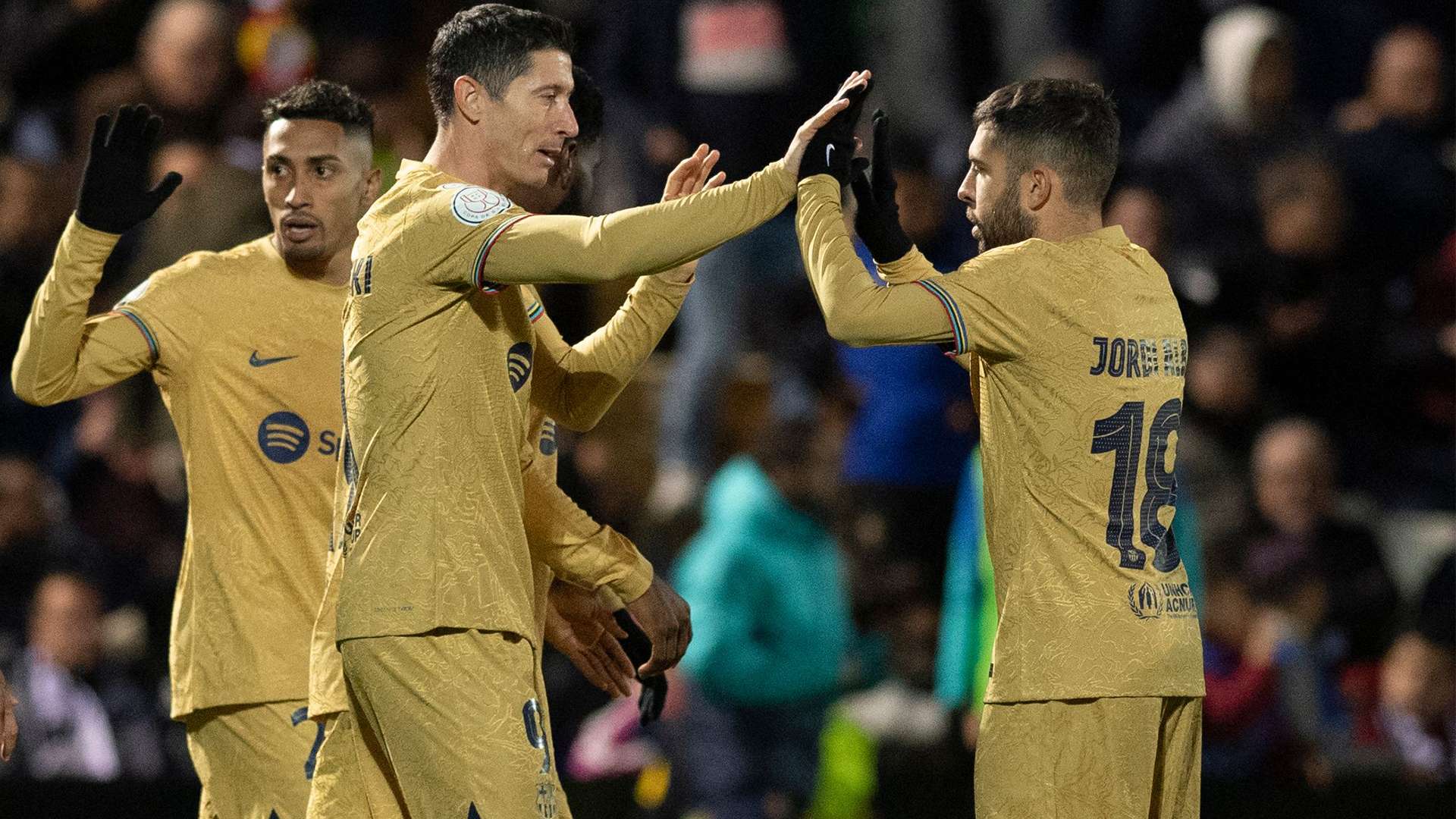 Robert Lewandowski Barcelona Copa del Rey 2022-23