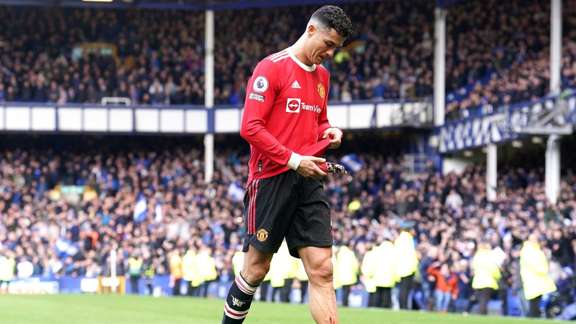 Cristiano Ronaldo of Manchester United.