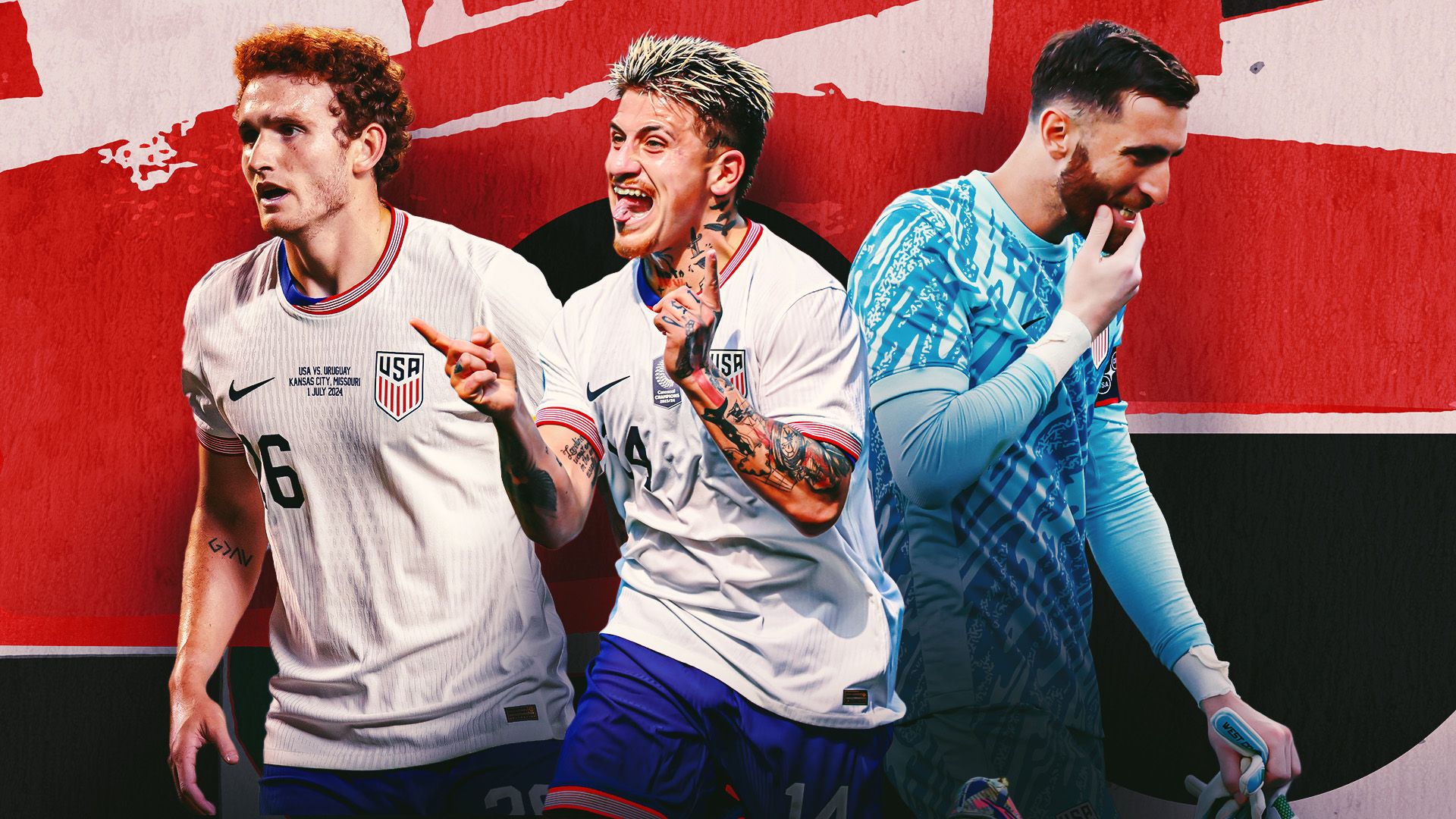 Diego Luna, Josh Sargent, Matt Turner