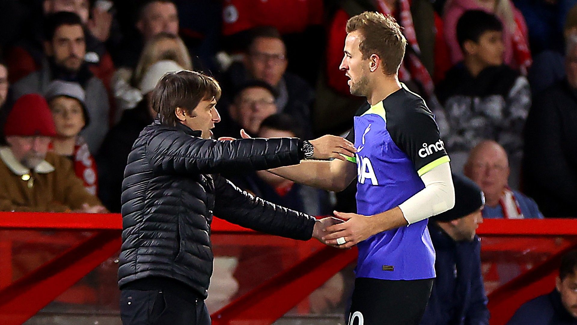 Antonio Conte Harry Kane Tottenham Nottingham Forest 2022-23