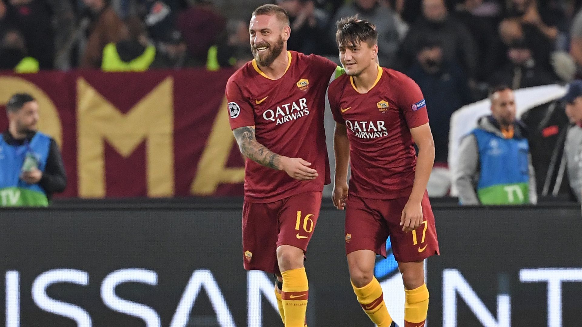 Daniele De Rossi Cengiz Under Roma CSKA Moscow