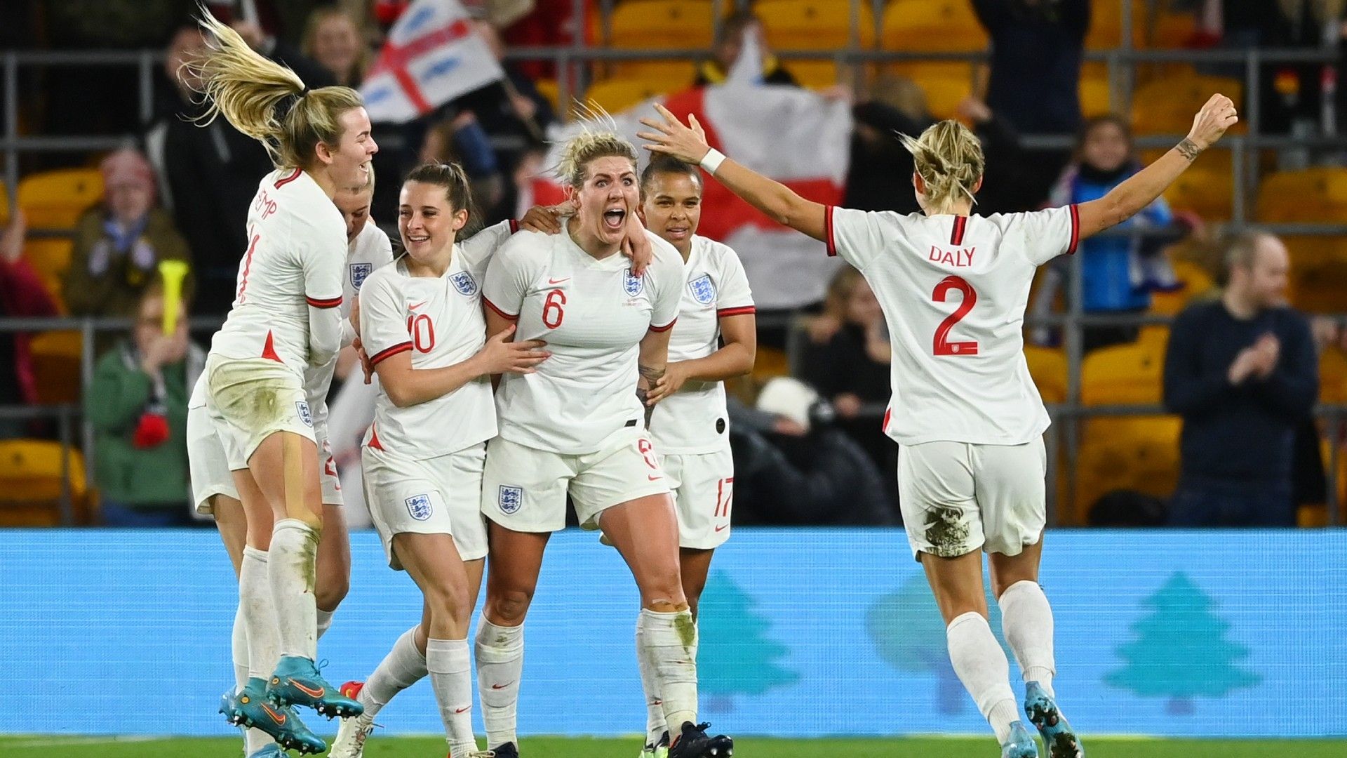 England Arnold Clark celebration 2022