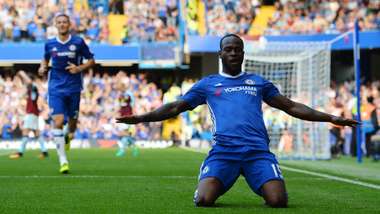 Victor Moses of Chelsea