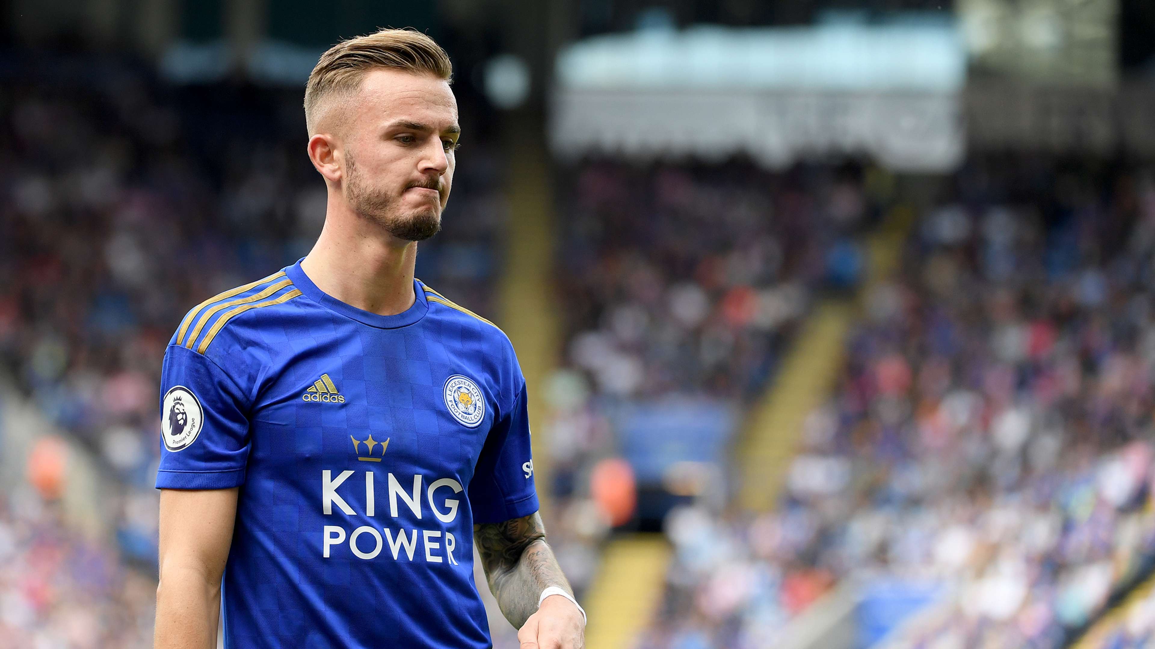 James Maddison Leicester City Wolves 2019-20