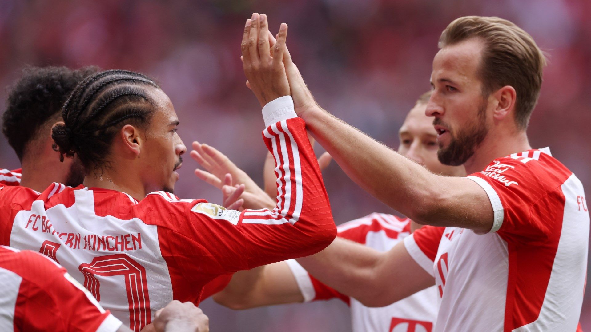 Harry Kane Leroy Sane Bayern Munich 2023-24