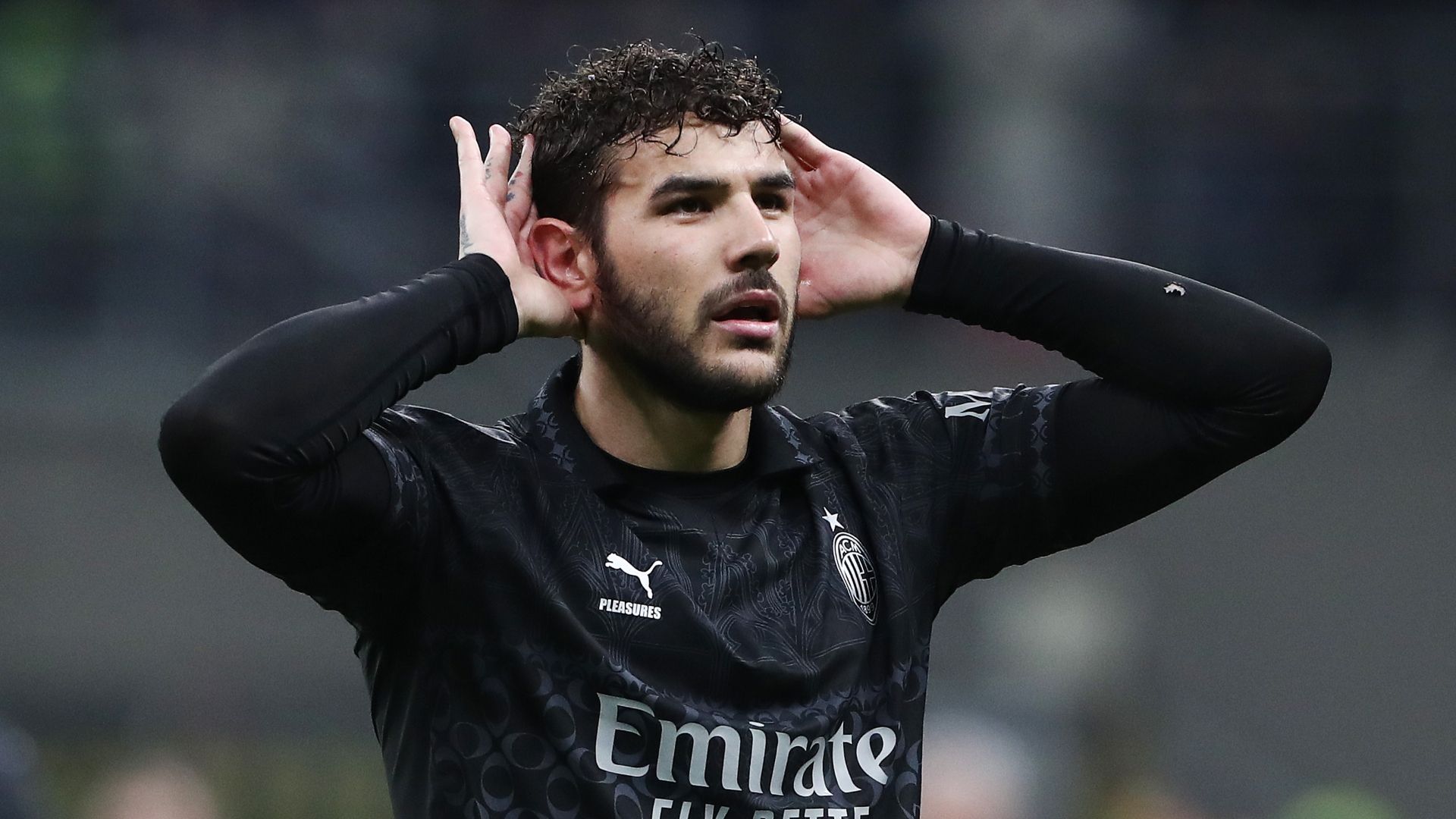 Theo Hernandez esultanza