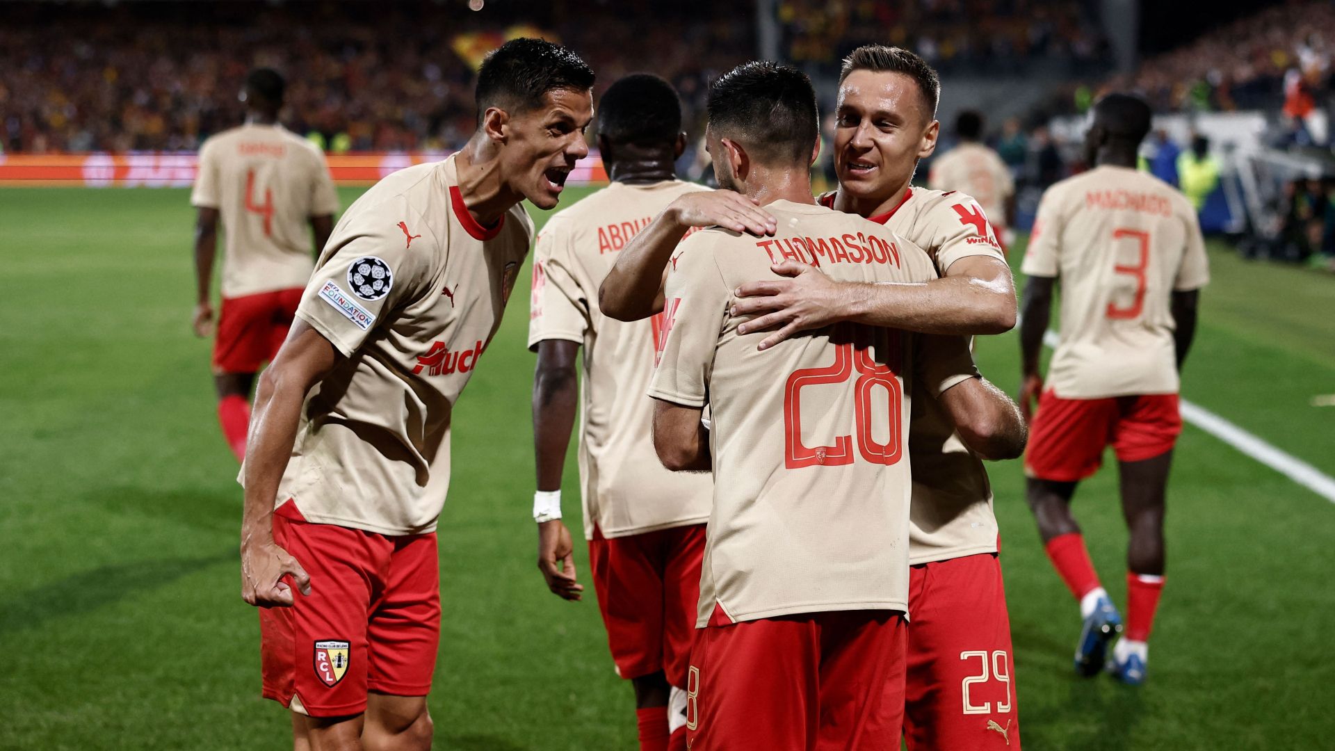 Adrien Thomasson Lens Arsenal UEFA Champions League 03102023