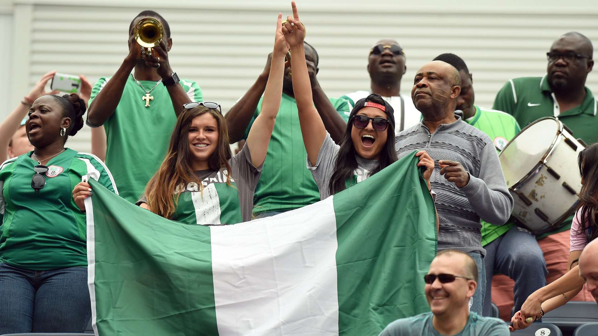 Nigeria fans in Winnipeg
