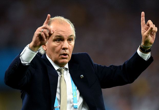 Argentina head coach Alejandro Sabella