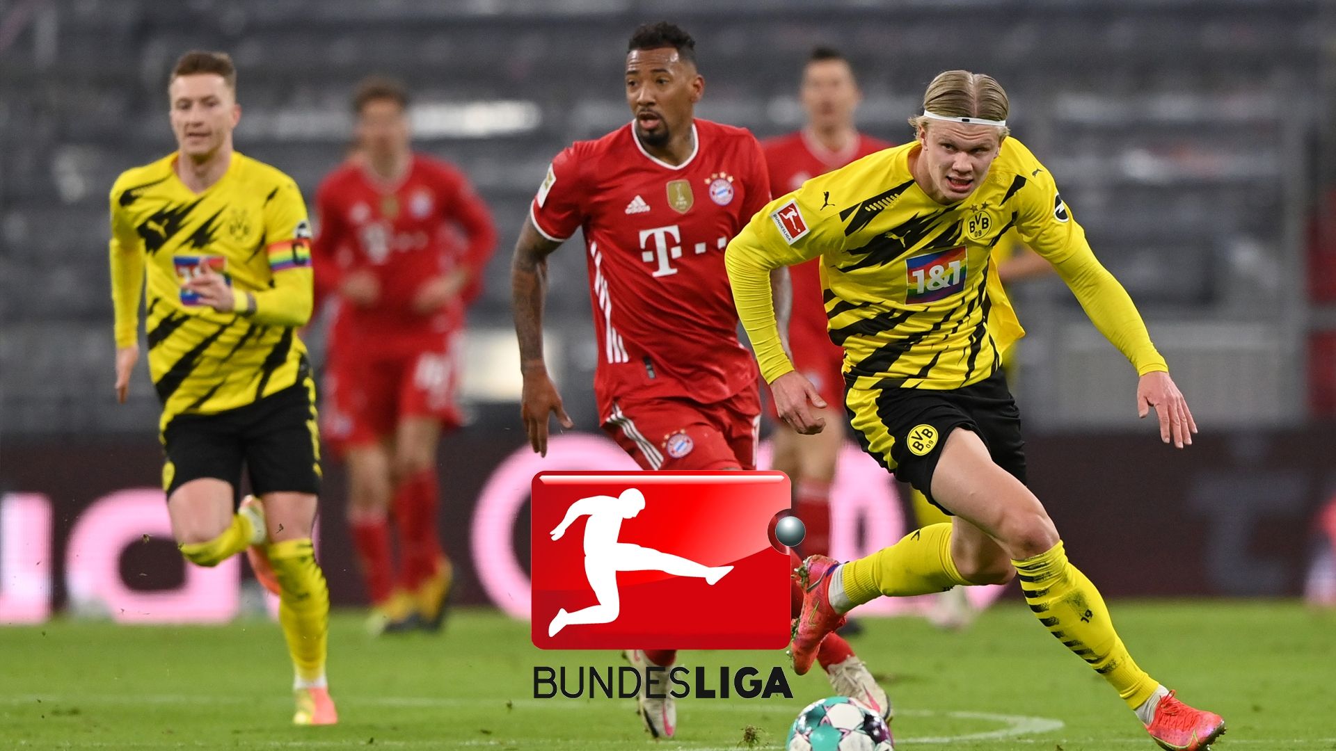 Erling Haaland Marco Reus Jerome Boateng Bundesliga 2020 2021 FC Bayern München Borussia Dortmund Spielplan