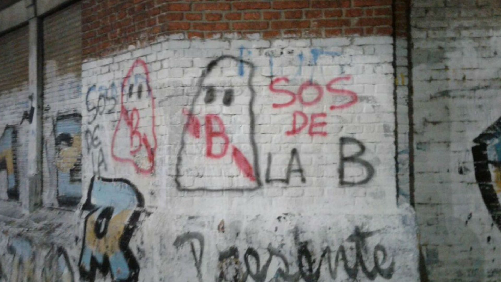 La Boca pintadas