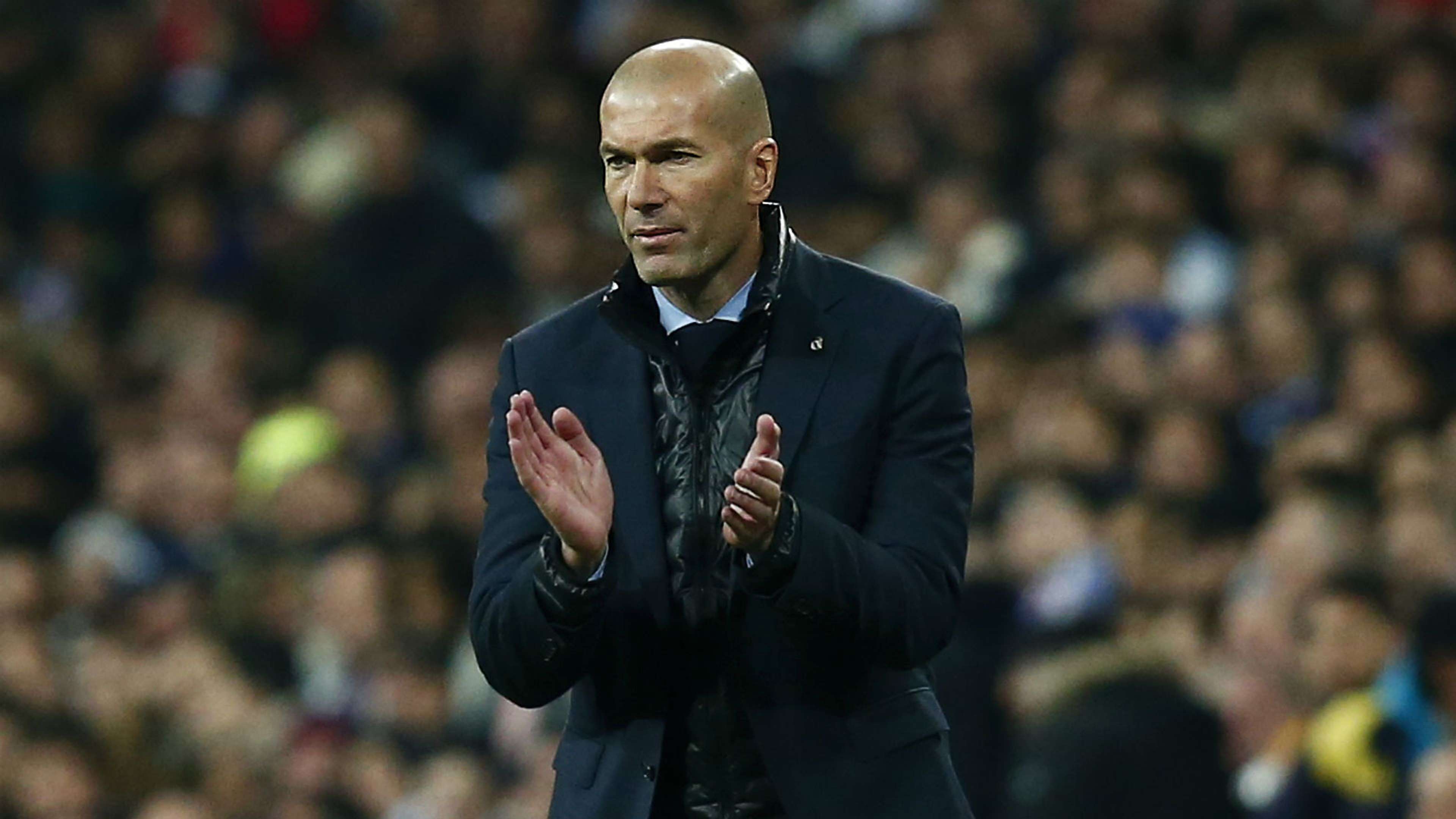 Zinedine Zidane Real Madrid PSG Champions League