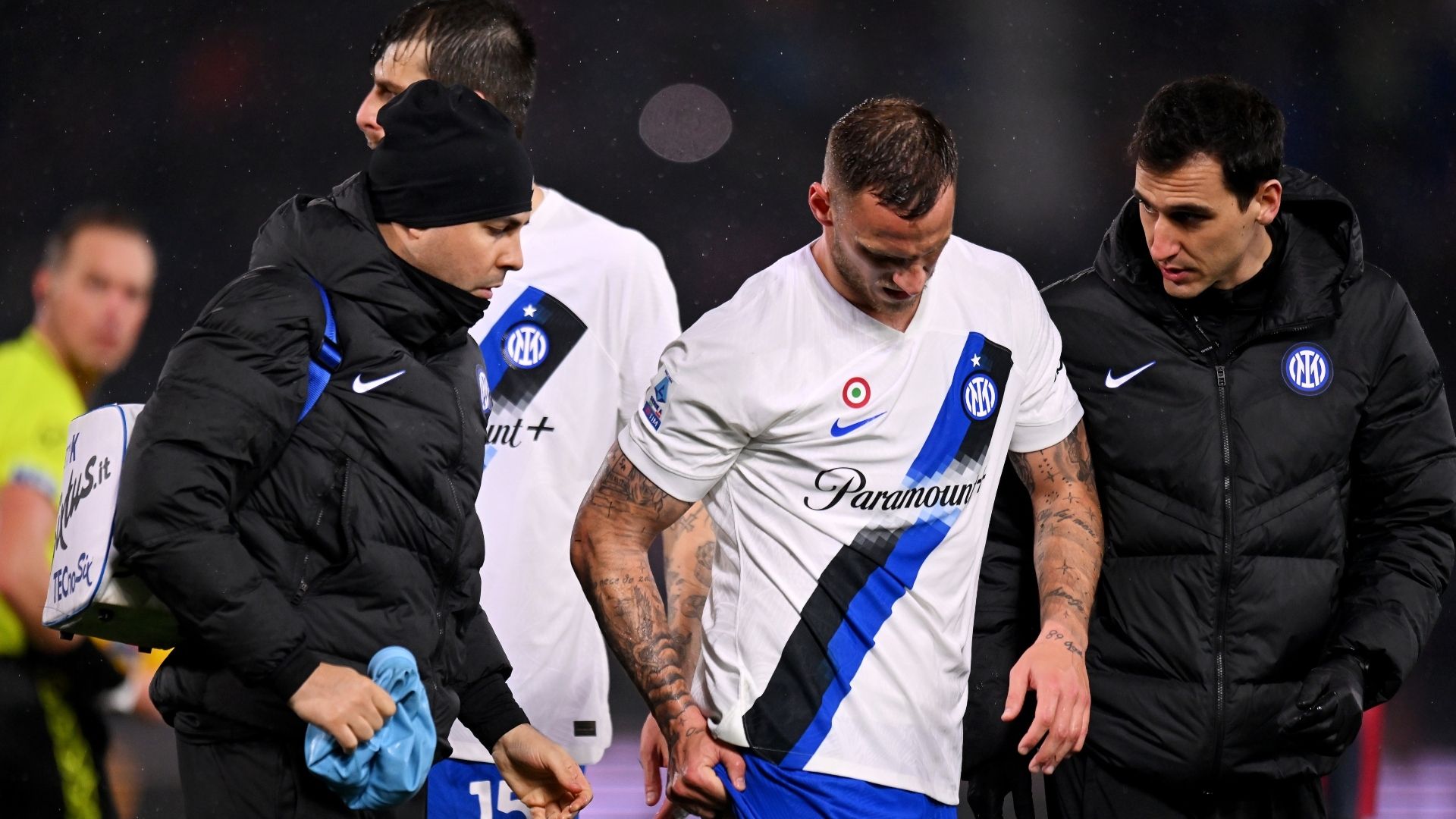 Marko Arnautovic injury Bologna Inter 09032024