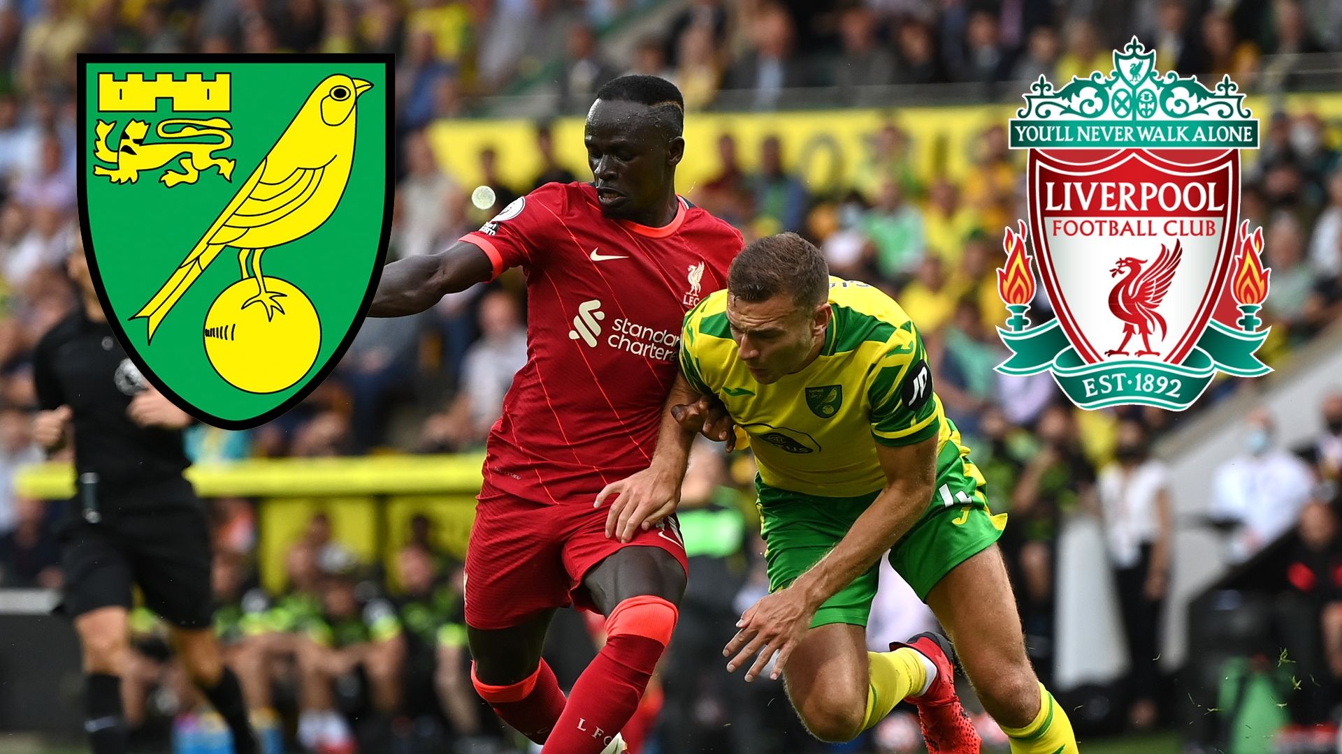 Norwich City vs. FC Liverpool Mané