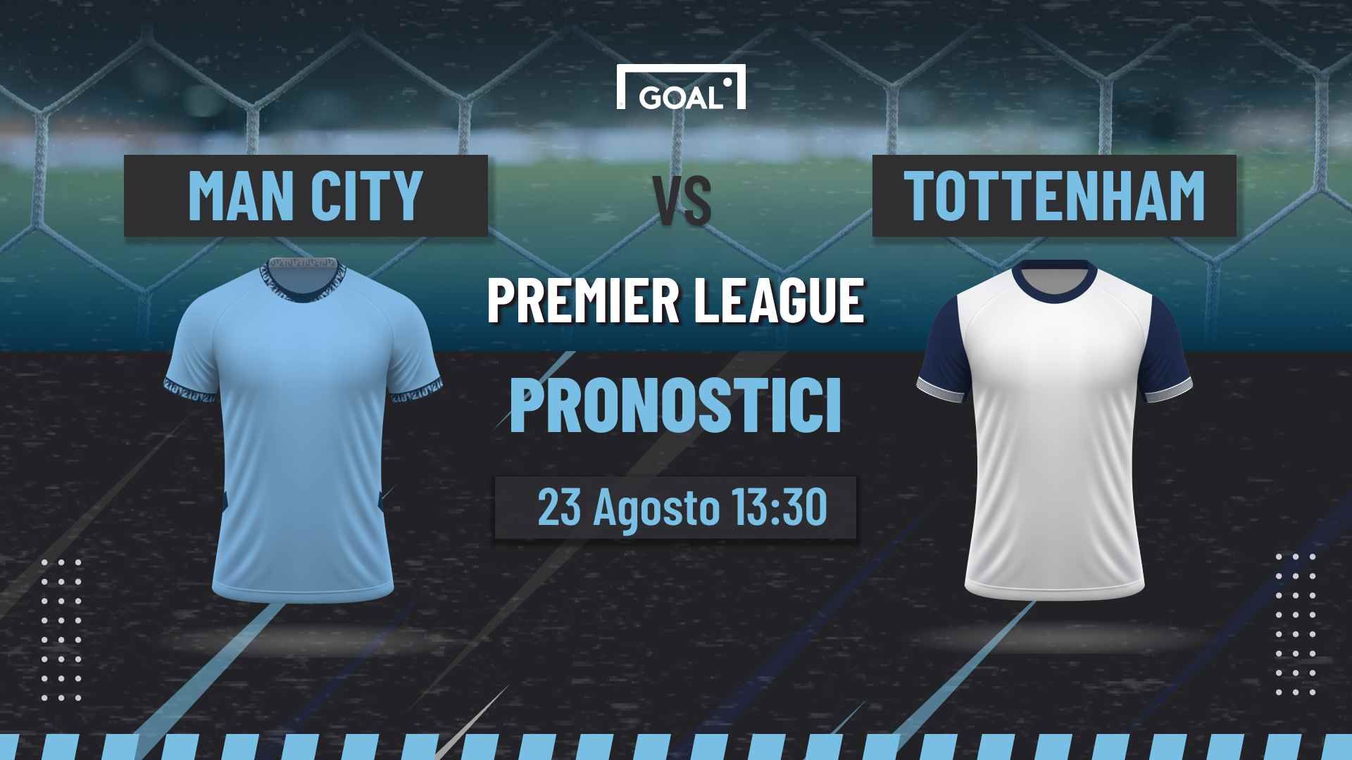 pronostici Manchester City - Tottenham