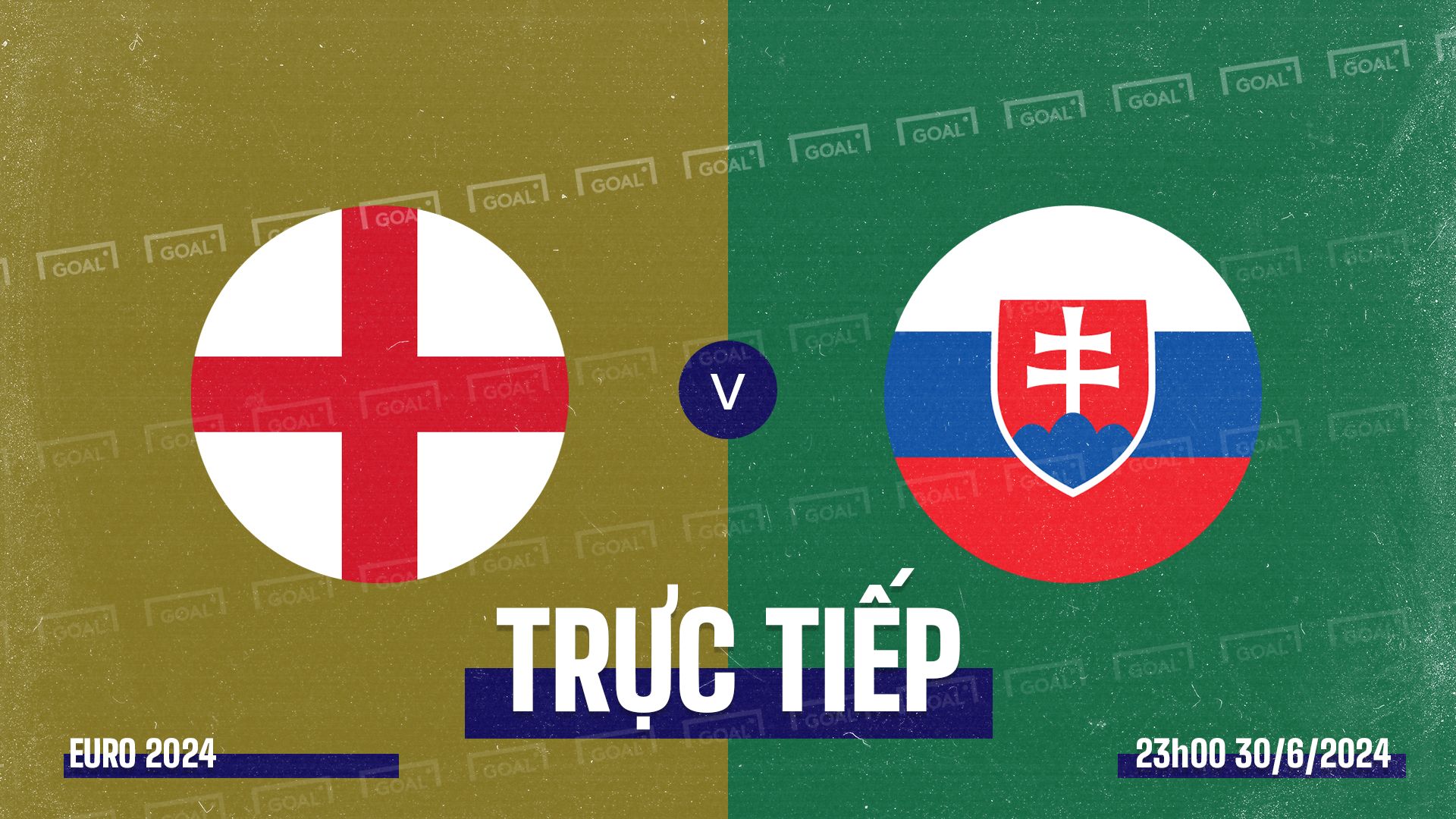 England vs Slovakia EURO 2024 GFX