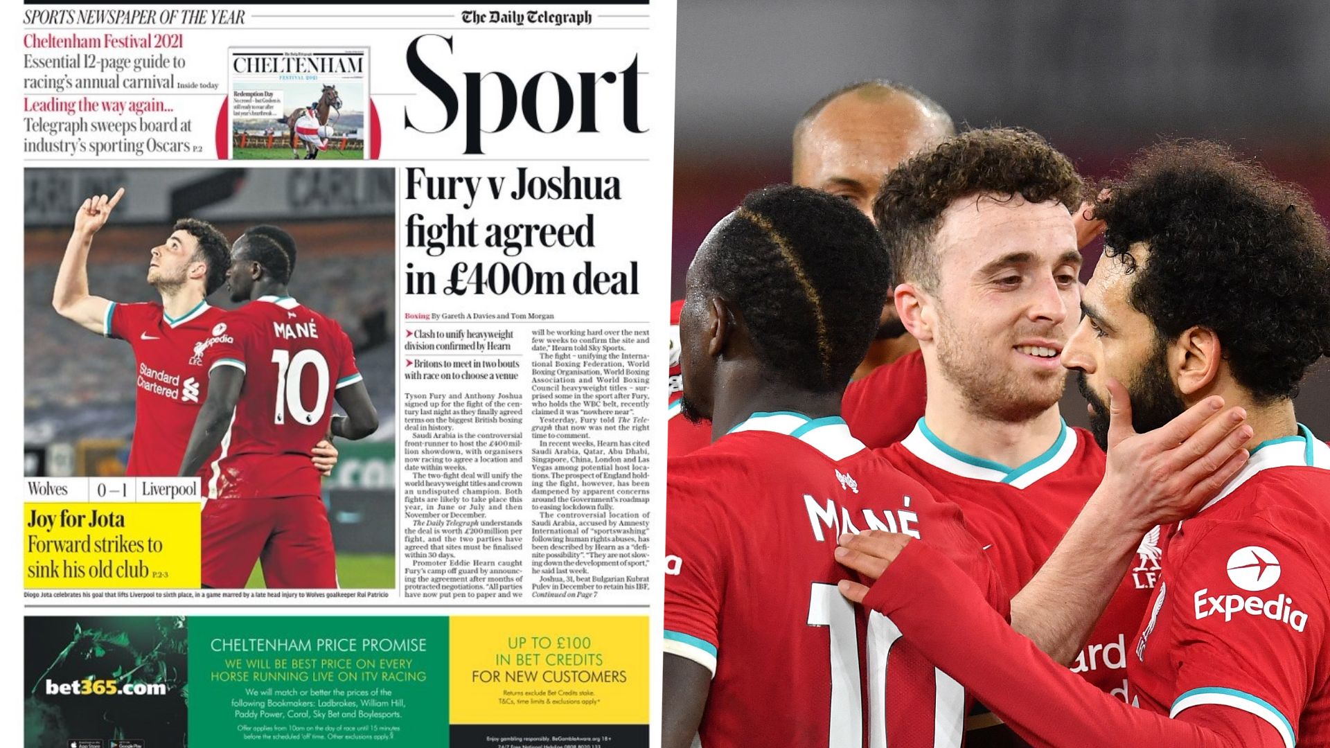 Telegraph 16th March 2021 Embed Only