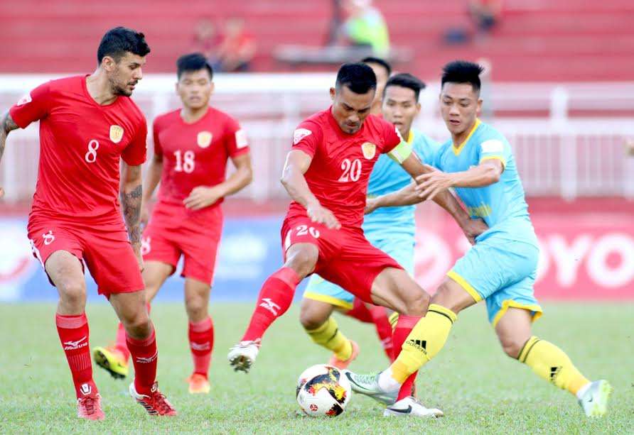 CLB TPHCM Sanna Khánh Hòa BVN Vòng 13 V.League 2017