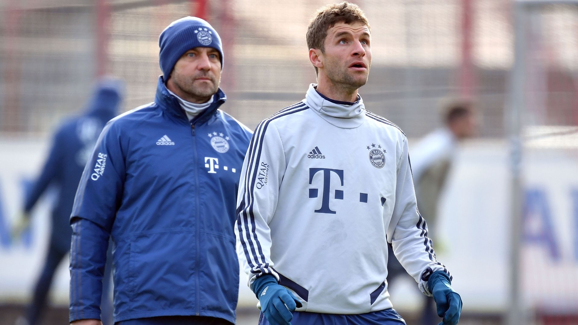 ONLY GERMANY Hansi Flick Thomas Muller Bayern Munchen 2019