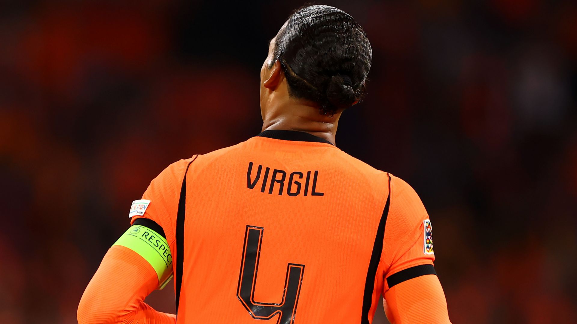 Virgil van Dijk Netherlands 2026 back