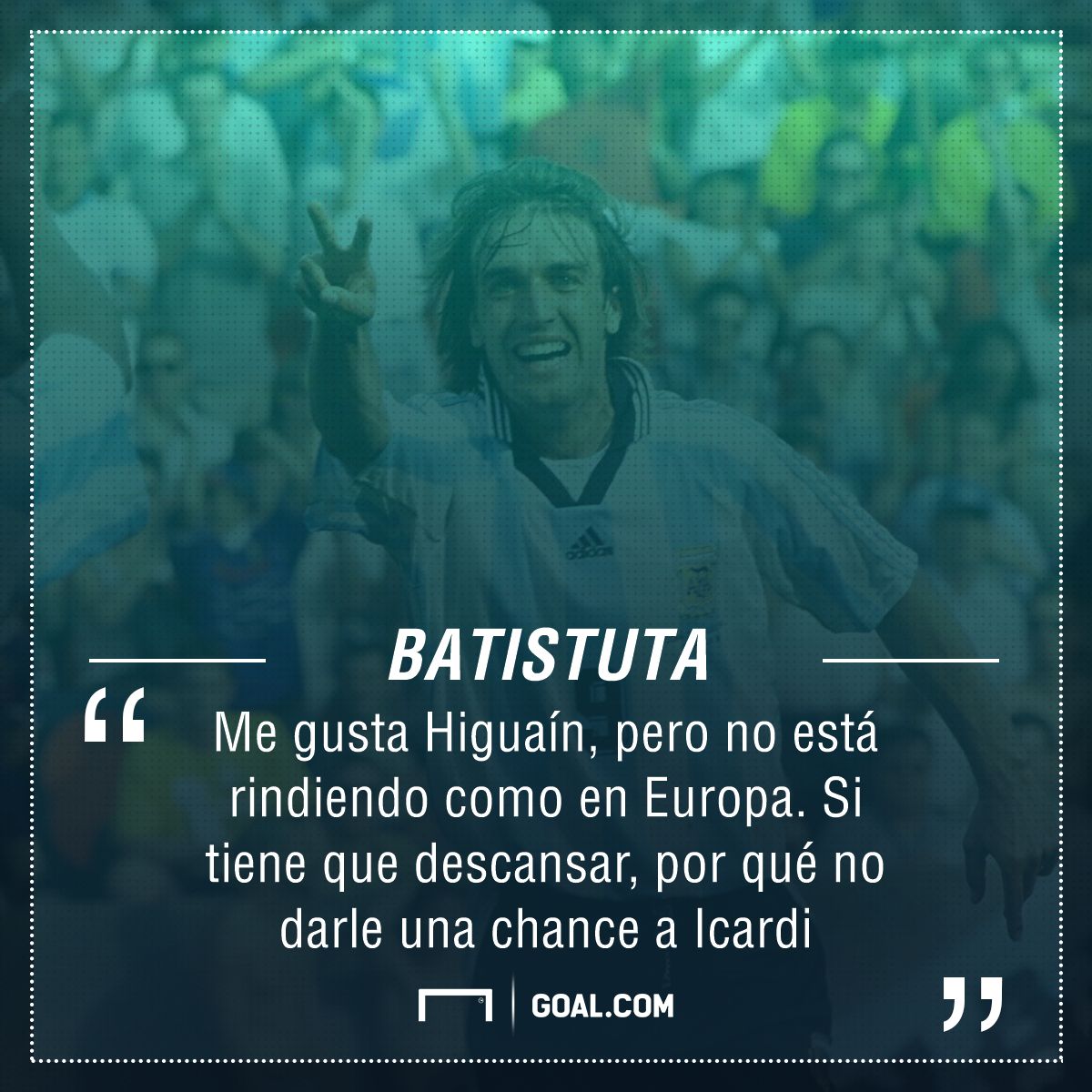 PS Gabriel Batistuta Seleccion Argentina