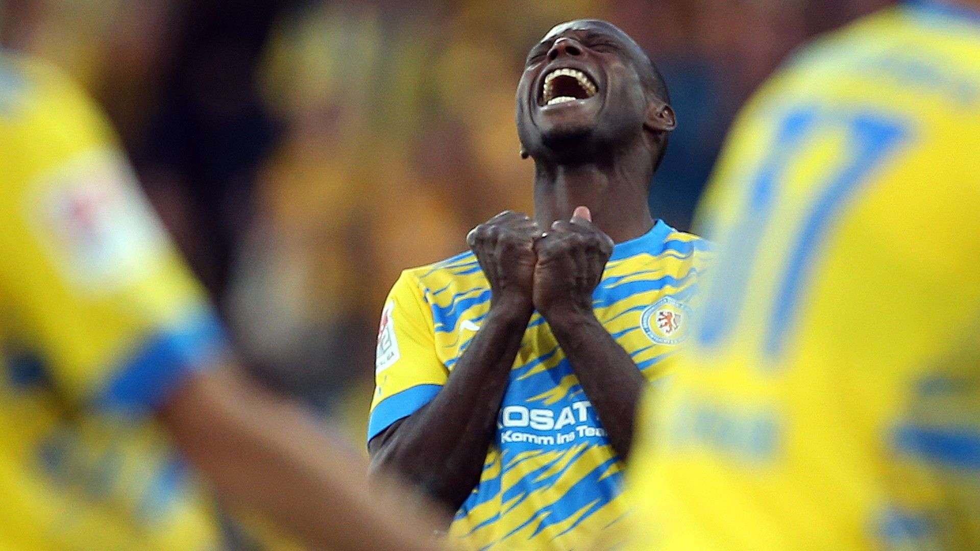 Anthony Ujah of Eintracht Braunschweig