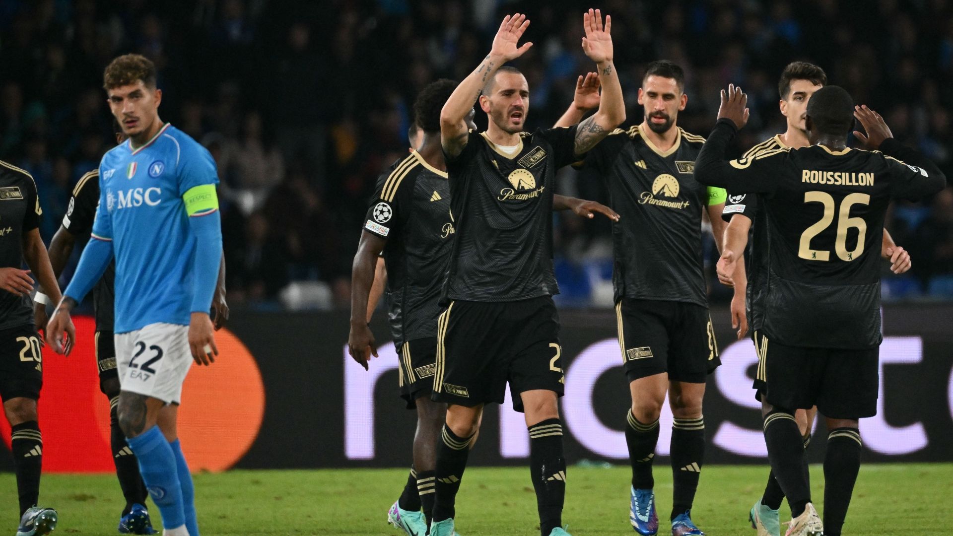 Bonucci Napoli Union Champions League