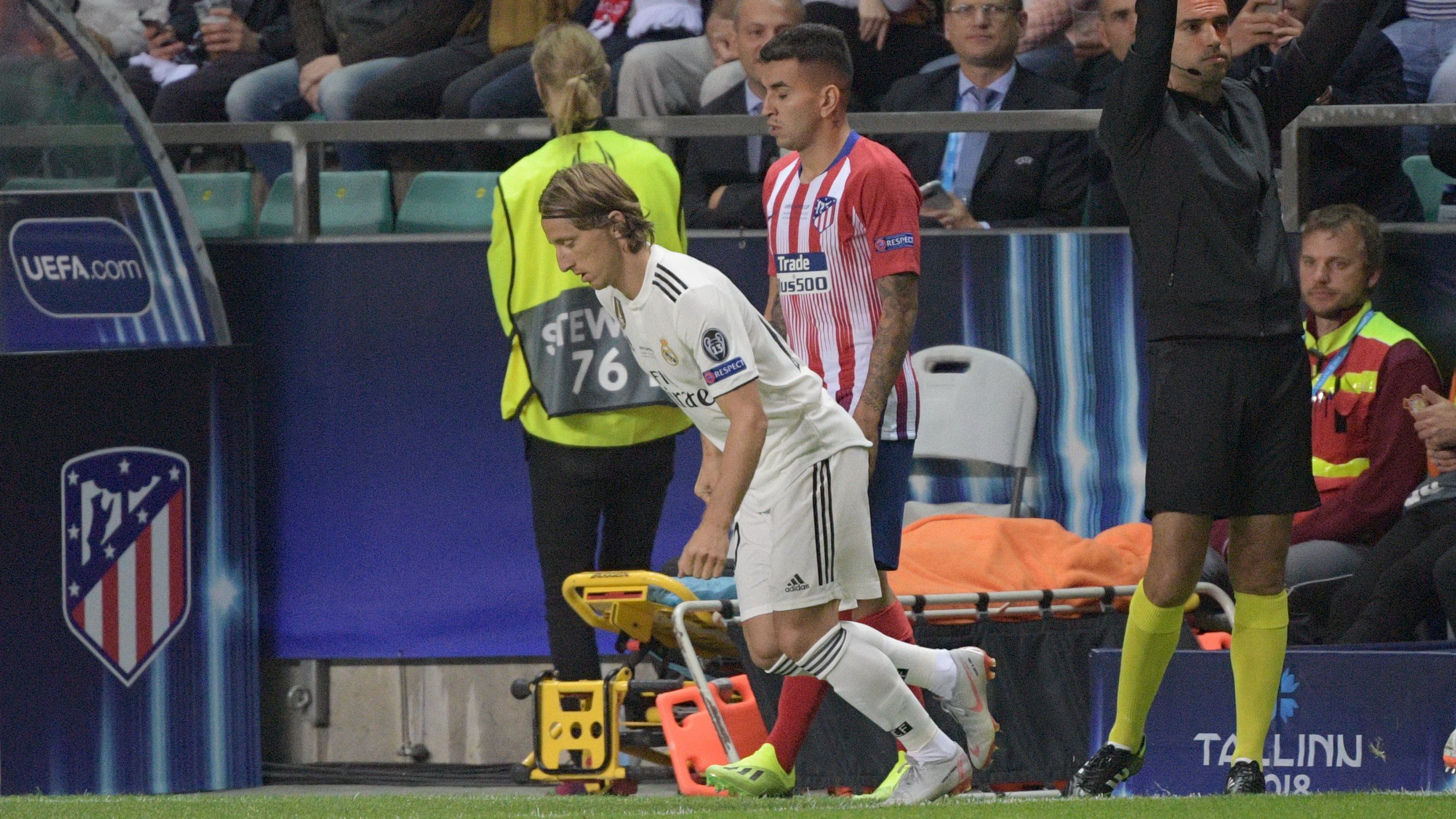 Luka Modric Real Madrid Atletico Madrid