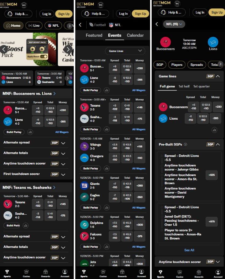 betmgm sportsbook app